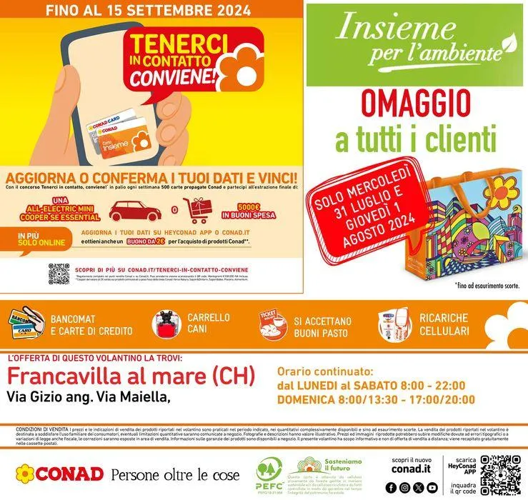 Apre a Francavilla al Mare da 31 luglio a 3 agosto di 2024 - Pagina del volantino 32