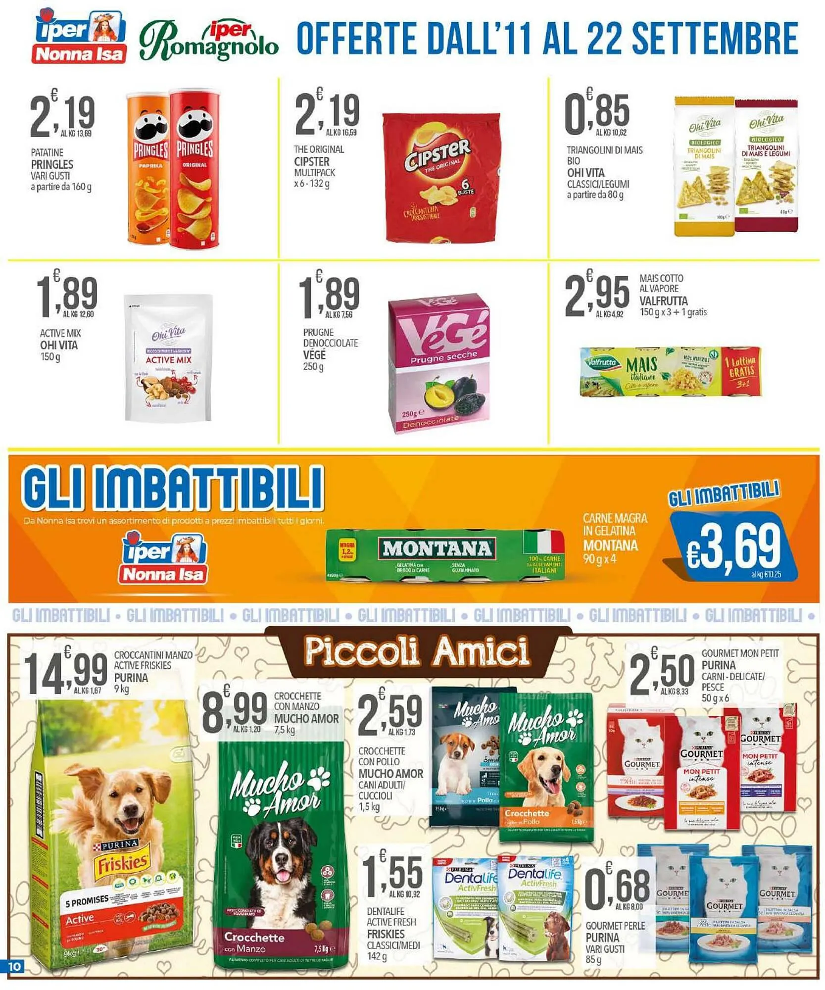 Volantino Iper Romagnolo da 11 settembre a 22 settembre di 2024 - Pagina del volantino 10