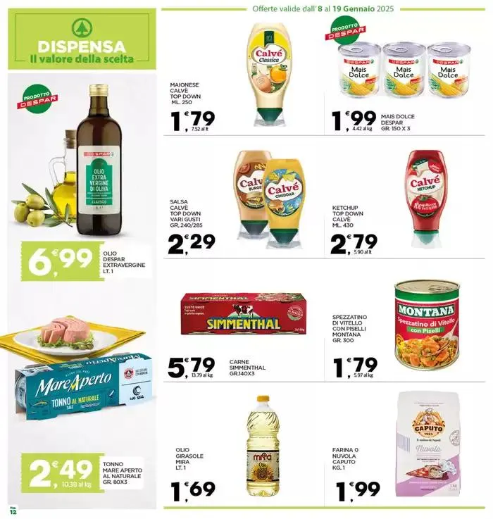 Prezzi shock da 8 gennaio a 19 gennaio di 2025 - Pagina del volantino 12