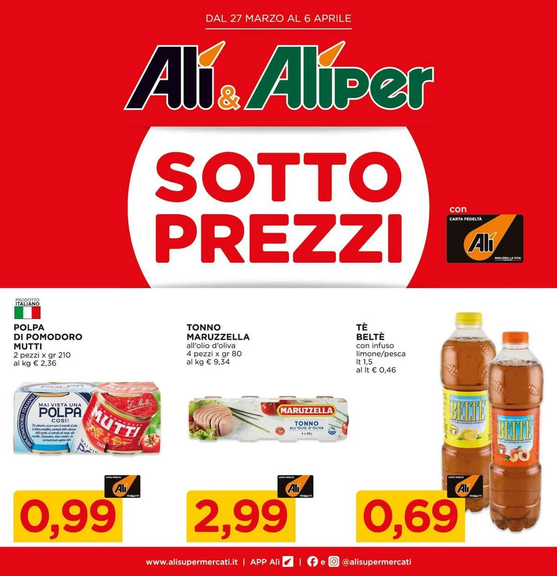 Volantino Alì Supermercati - 1