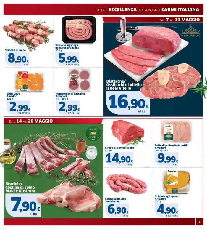2x1 Prendi 2 e paghi 1 da 7 maggio a 20 maggio di 2025 - Pagina del volantino 7