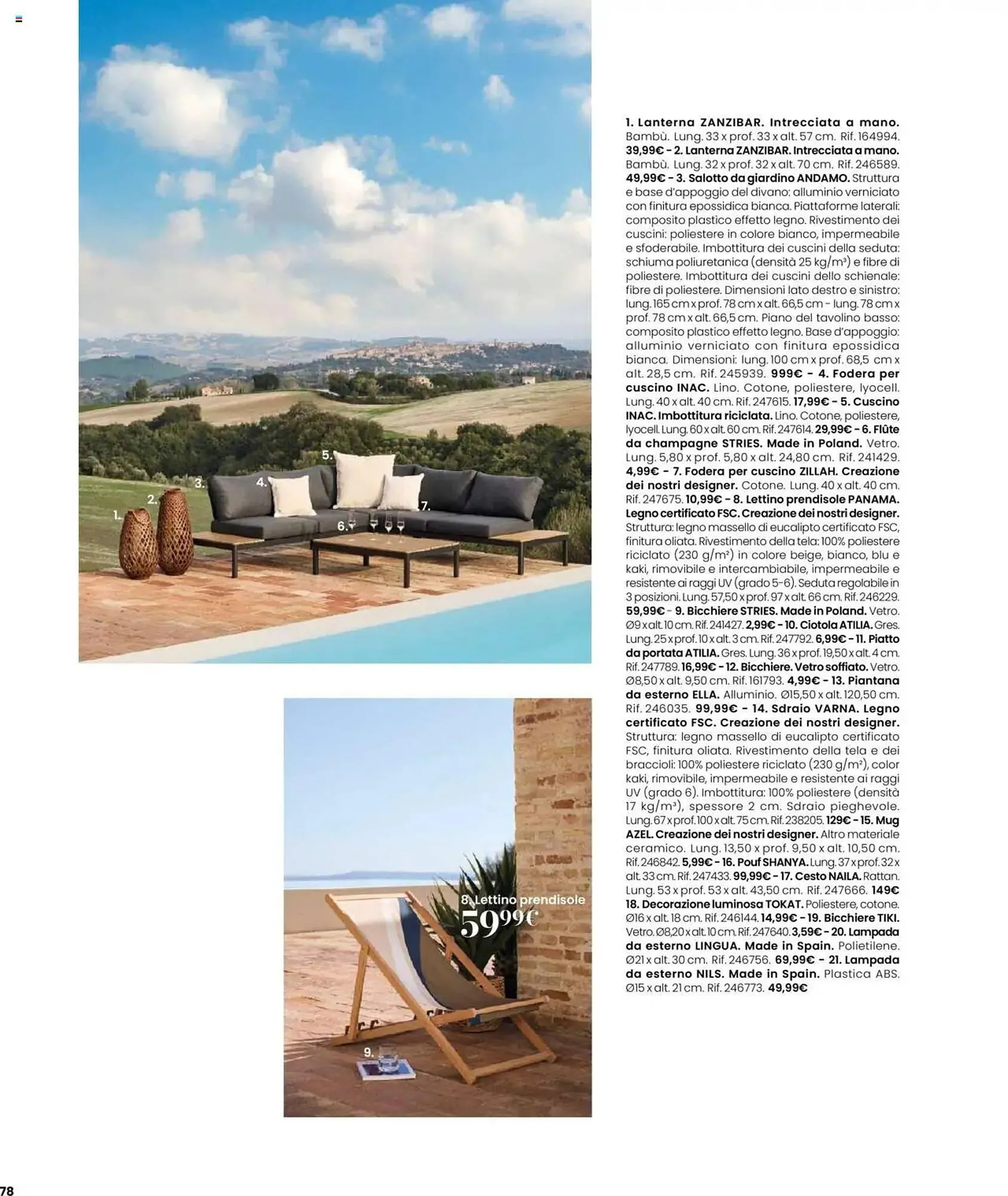 Volantino Maisons du Monde da 17 marzo a 30 settembre di 2025 - Pagina del volantino 80