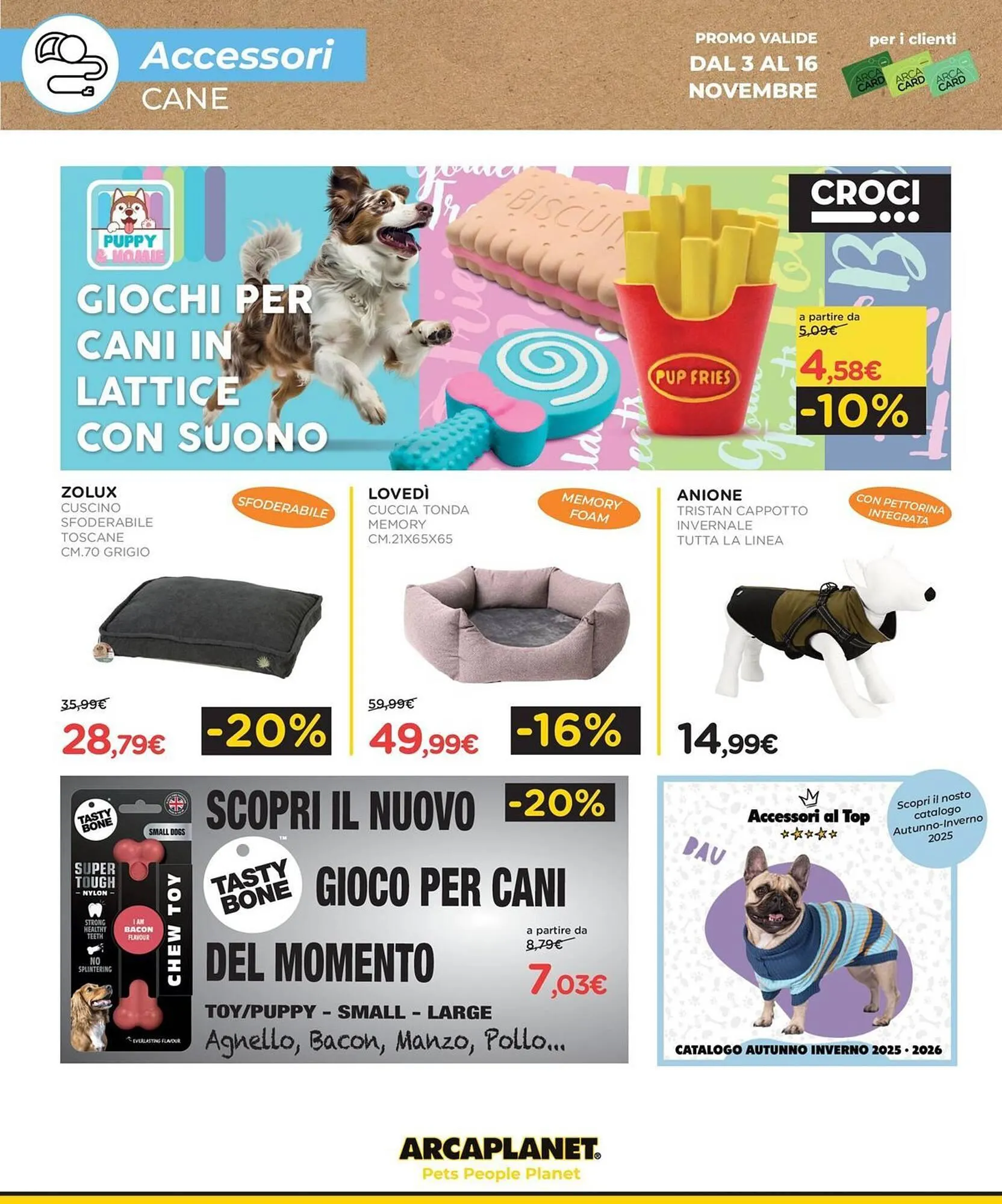 Volantino Arcaplanet da 10 novembre a 16 novembre di 2025 - Pagina del volantino 22