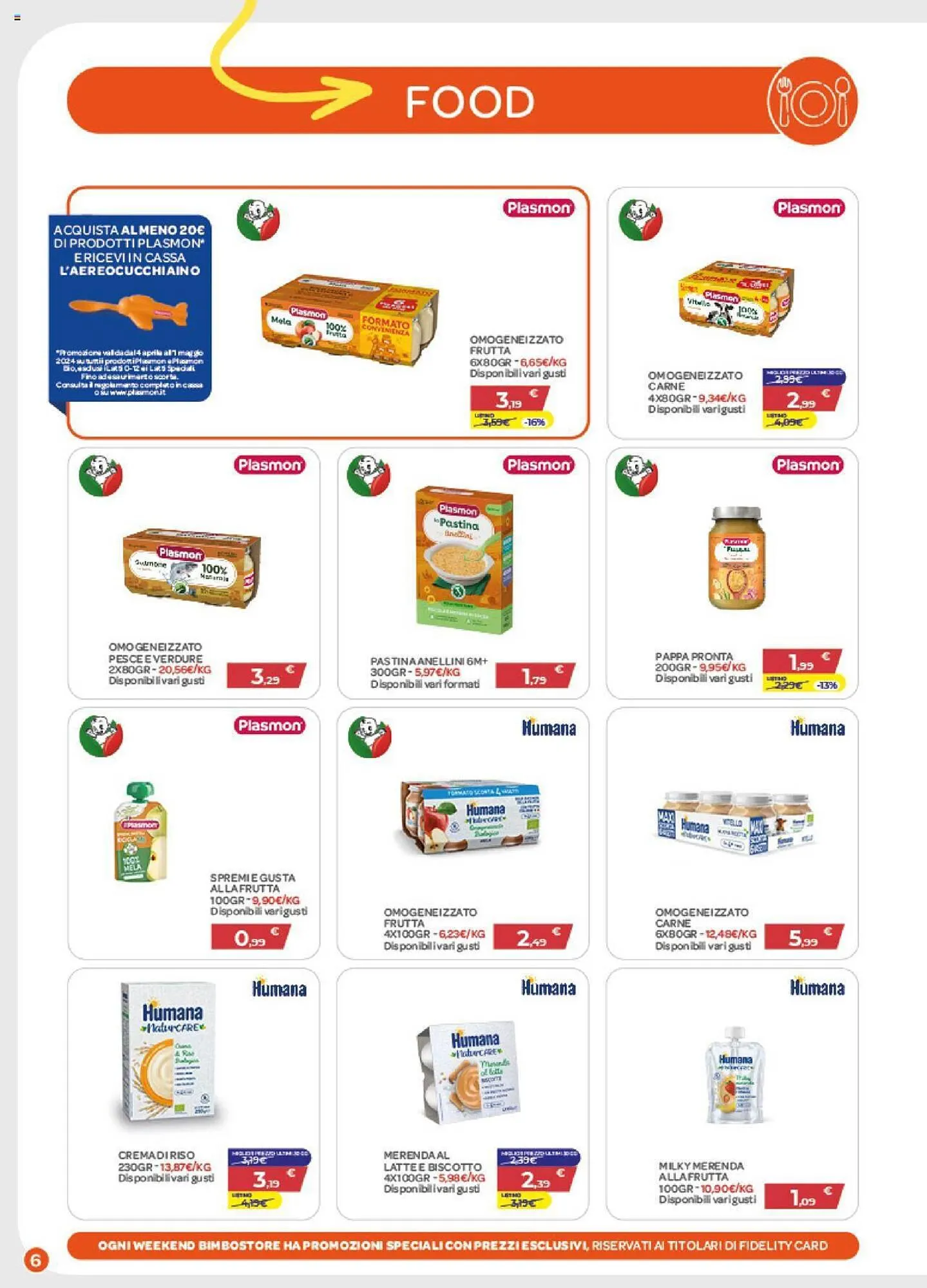 Volantino Bimbo Store da 5 aprile a 2 maggio di 2024 - Pagina del volantino 6