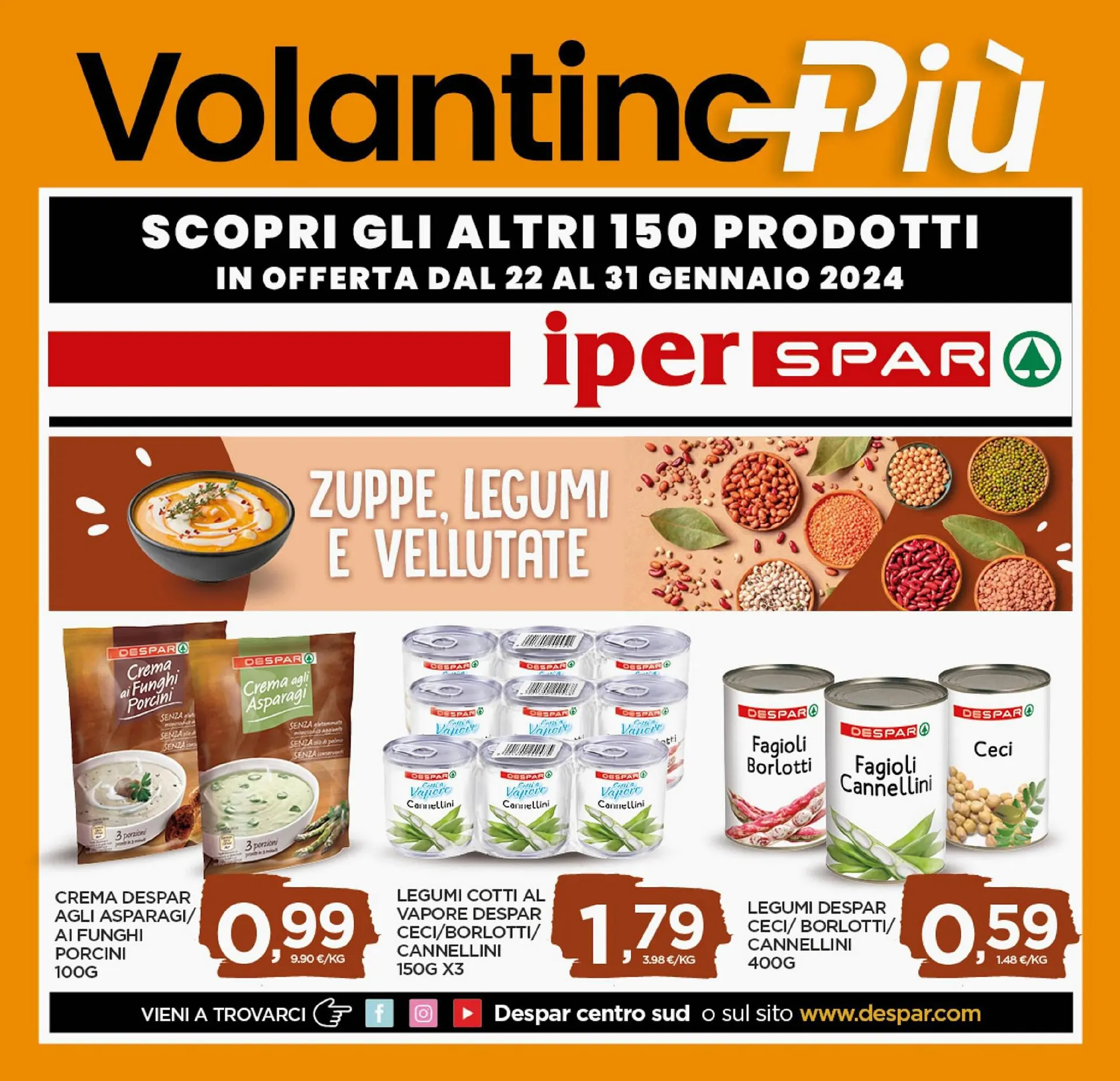 Volantino Iperspar da 22 gennaio a 31 gennaio di 2024 - Pagina del volantino 17