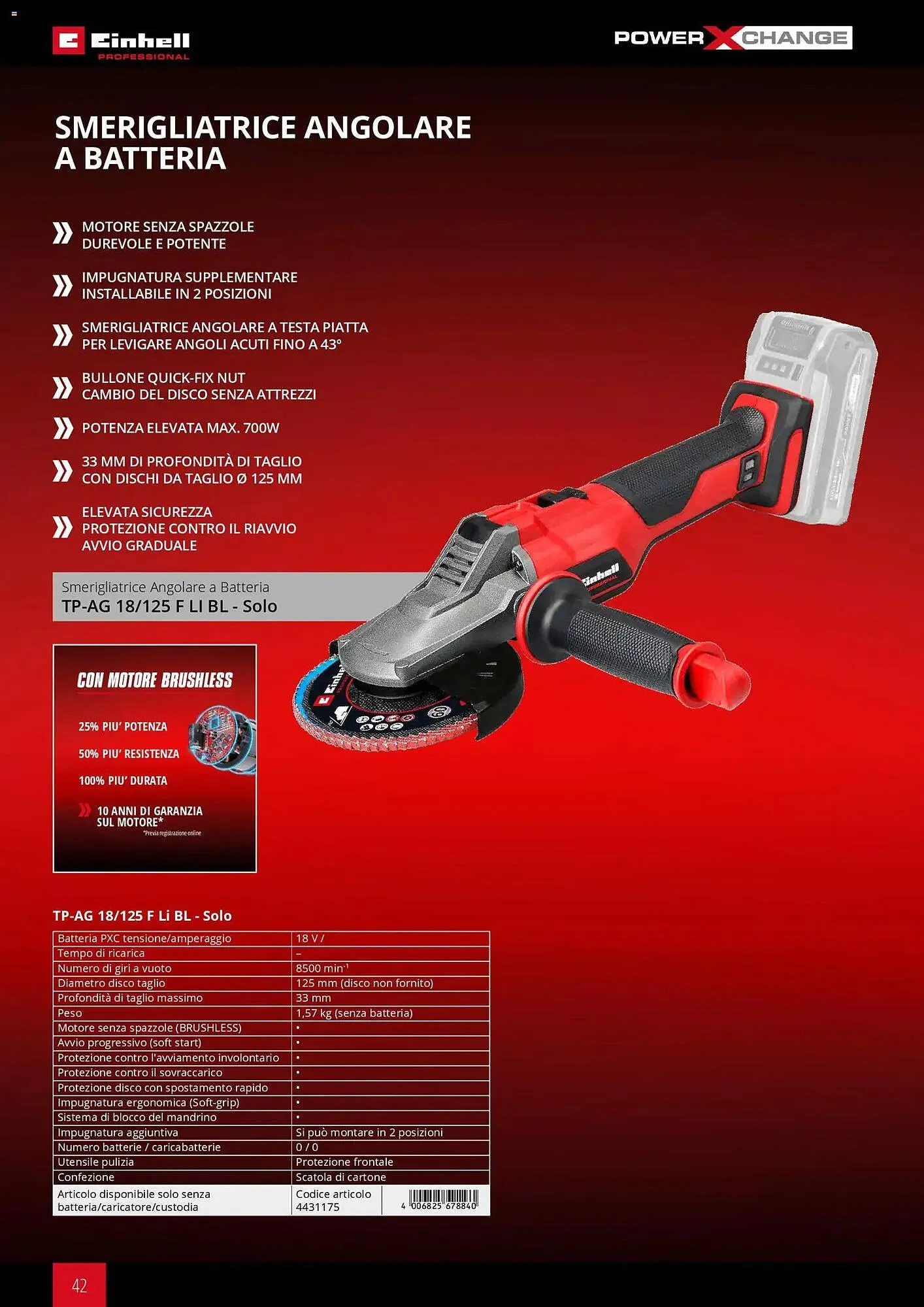 Volantino Einhell da 17 marzo a 31 dicembre di 2026 - Pagina del volantino 44