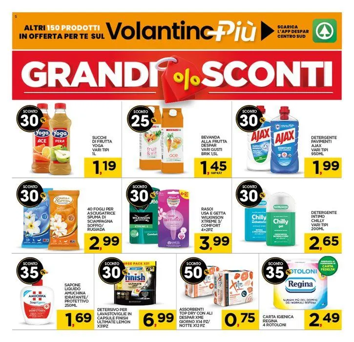 Grandi sconti da 23 settembre a 2 ottobre di 2024 - Pagina del volantino 5