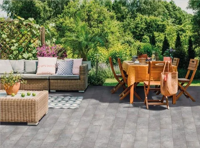 Piastrella da pavimento e rivestimento interno ed esterno 21 x 41 cm Sp. 7.4 mm Aspen in gres porcellanato opaco beige traffico intenso (pei 4/5) R10