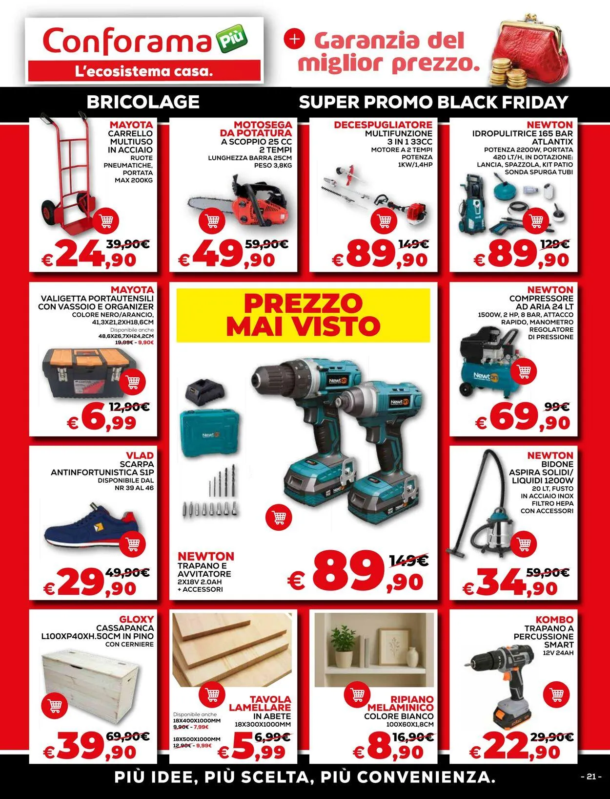 Conforama Volantino attuale da 14 novembre a 30 novembre di 2025 - Pagina del volantino 21