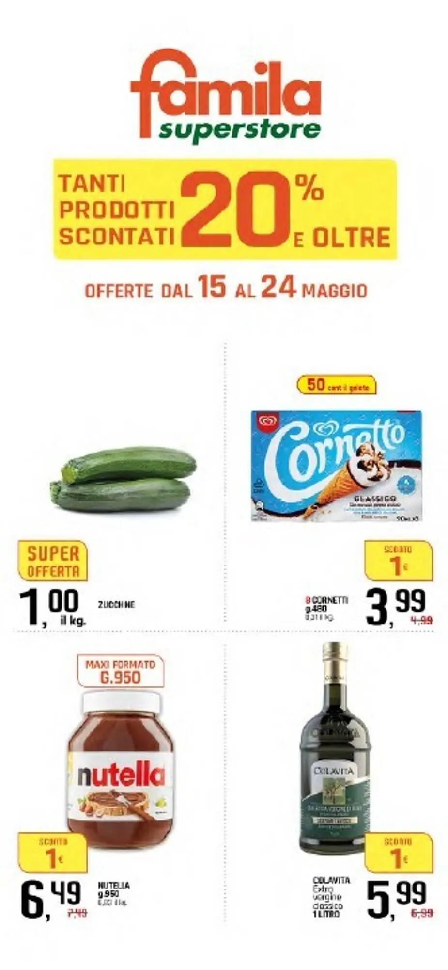 Volantino Supermercato Fratelli Scotto - 1