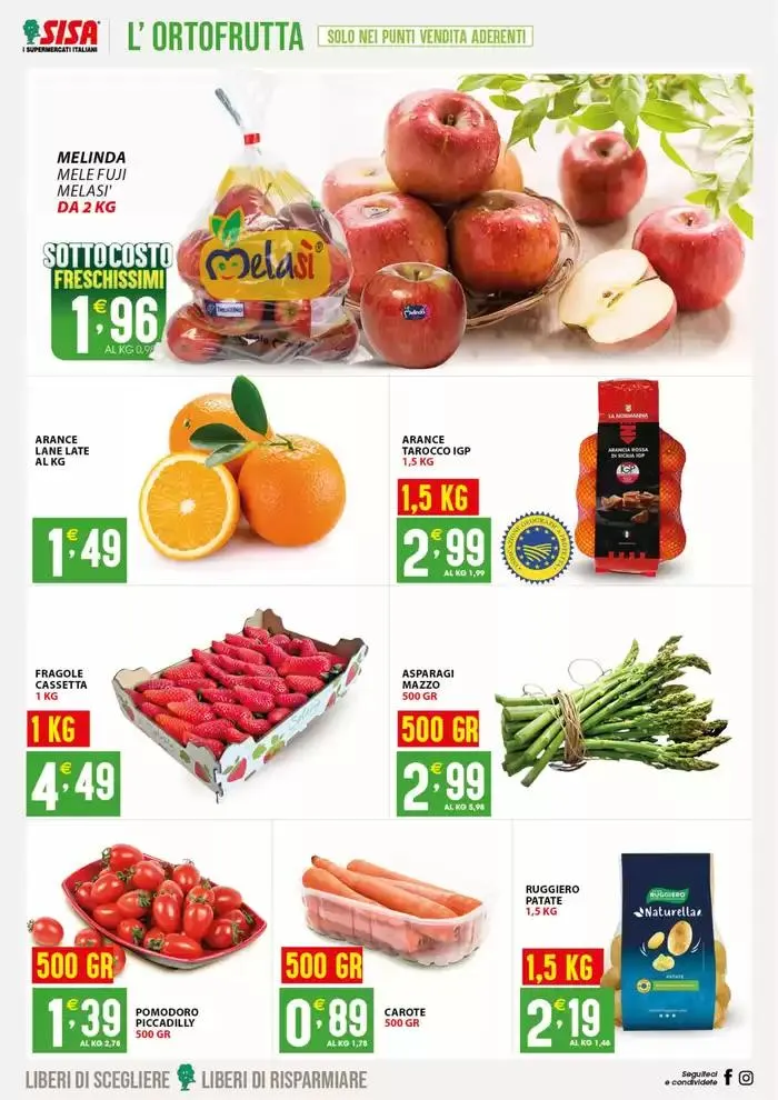 Sotto costo freschissimi da 24 marzo a 2 aprile di 2025 - Pagina del volantino 4
