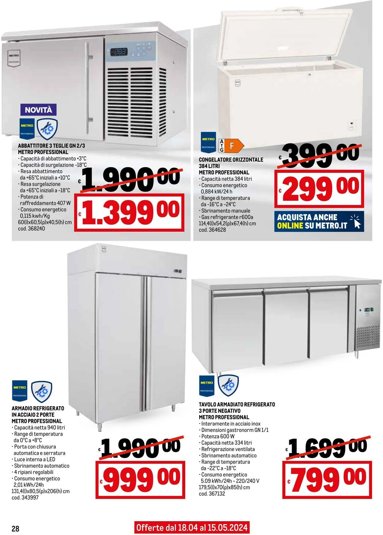 Metro Volantino attuale da 17 dicembre a 31 dicembre di 2025 - Pagina del volantino 28