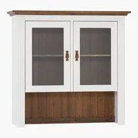 Alzata credenza VILSTED 2 ante bianco/marrone