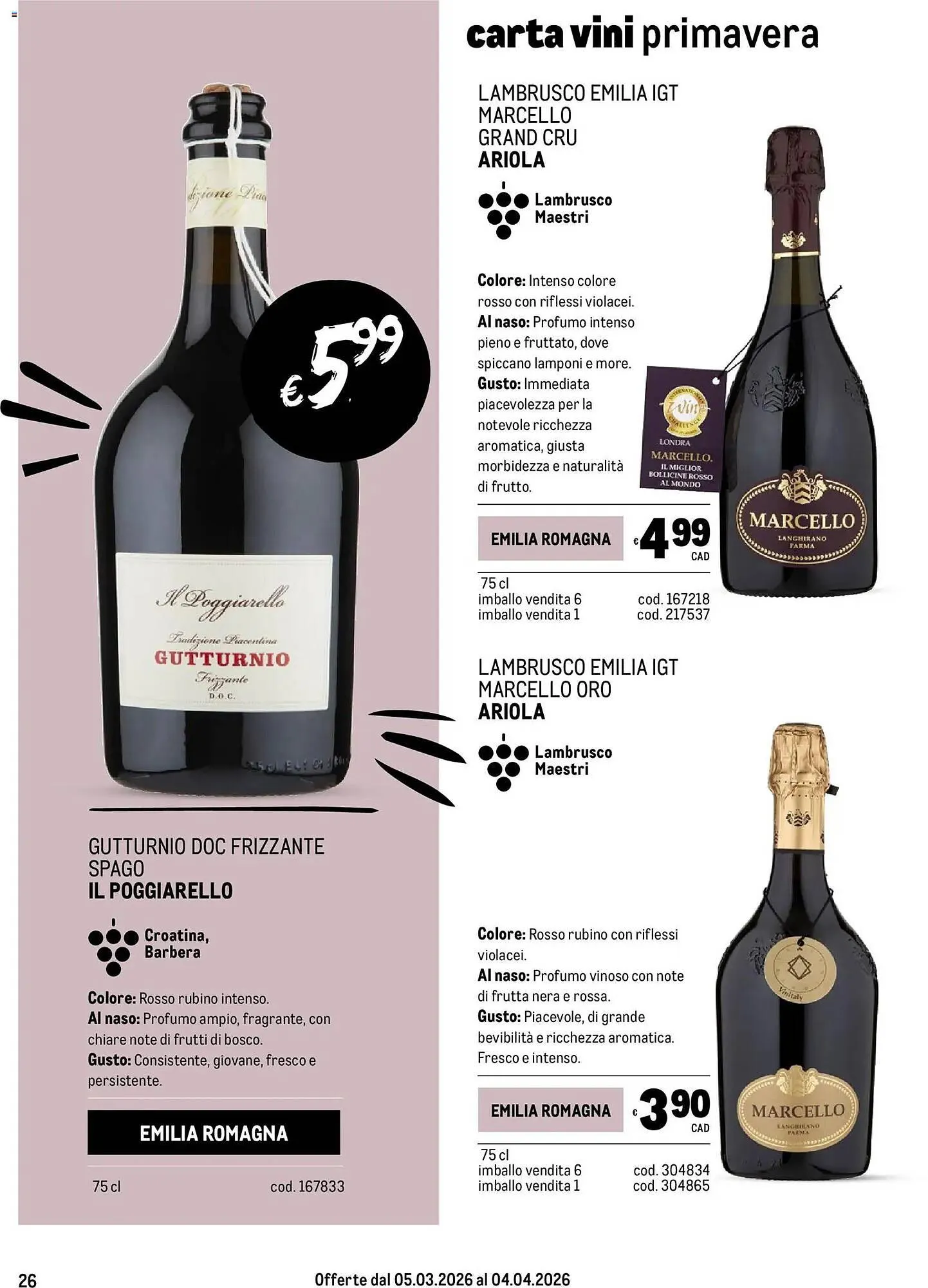 Volantino Metro da 5 marzo a 4 aprile di 2026 - Pagina del volantino 26