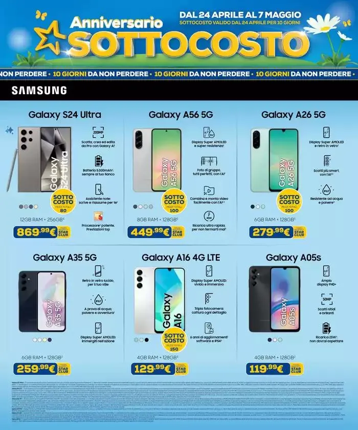 Anniversario Sottocosto da 24 aprile a 7 maggio di 2025 - Pagina del volantino 3