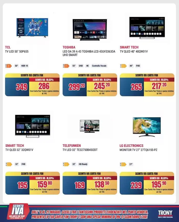 Sconto iva da 8 maggio a 21 maggio di 2025 - Pagina del volantino 21