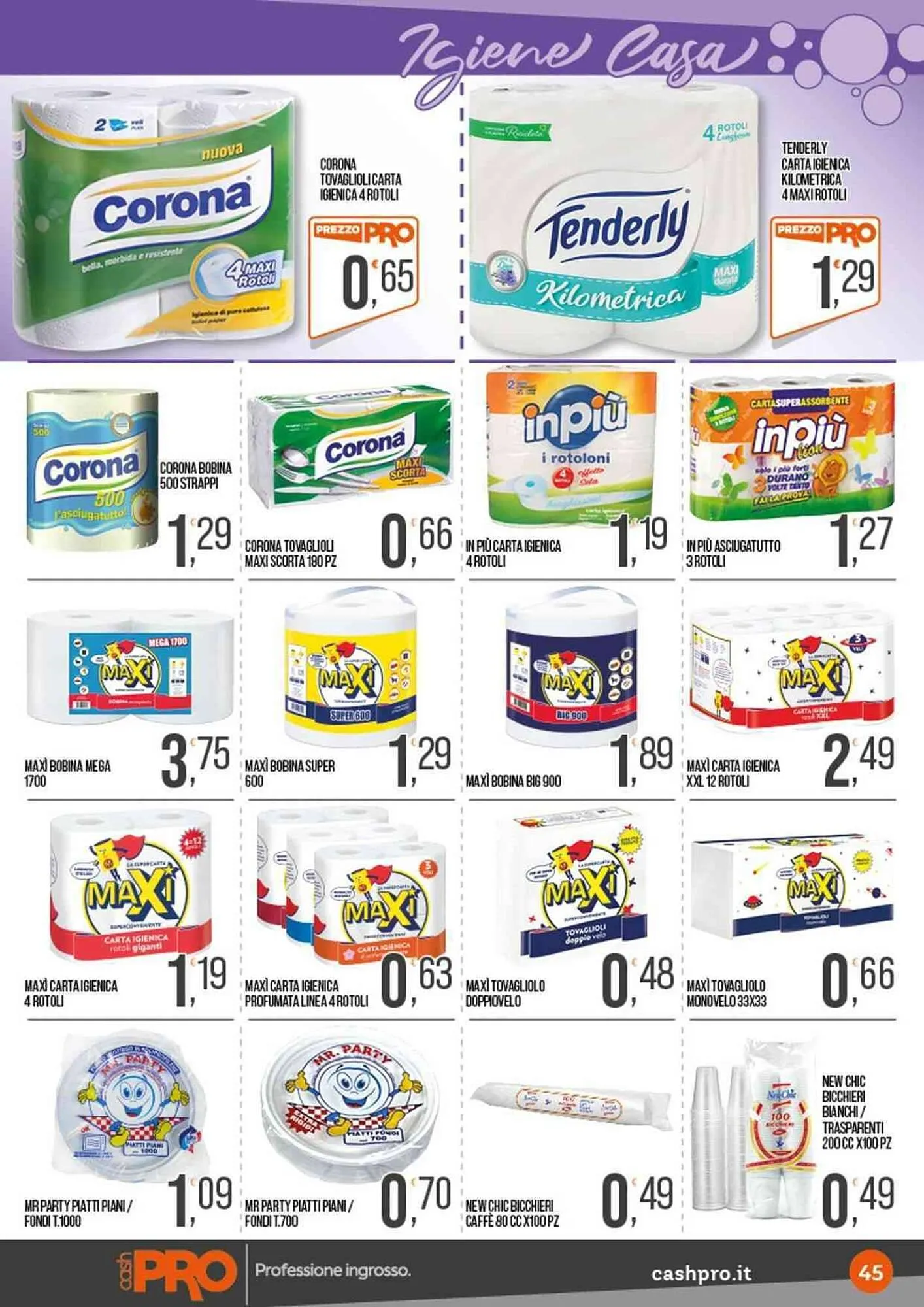 Volantino Cash pro da 26 maggio a 8 giugno di 2025 - Pagina del volantino 45