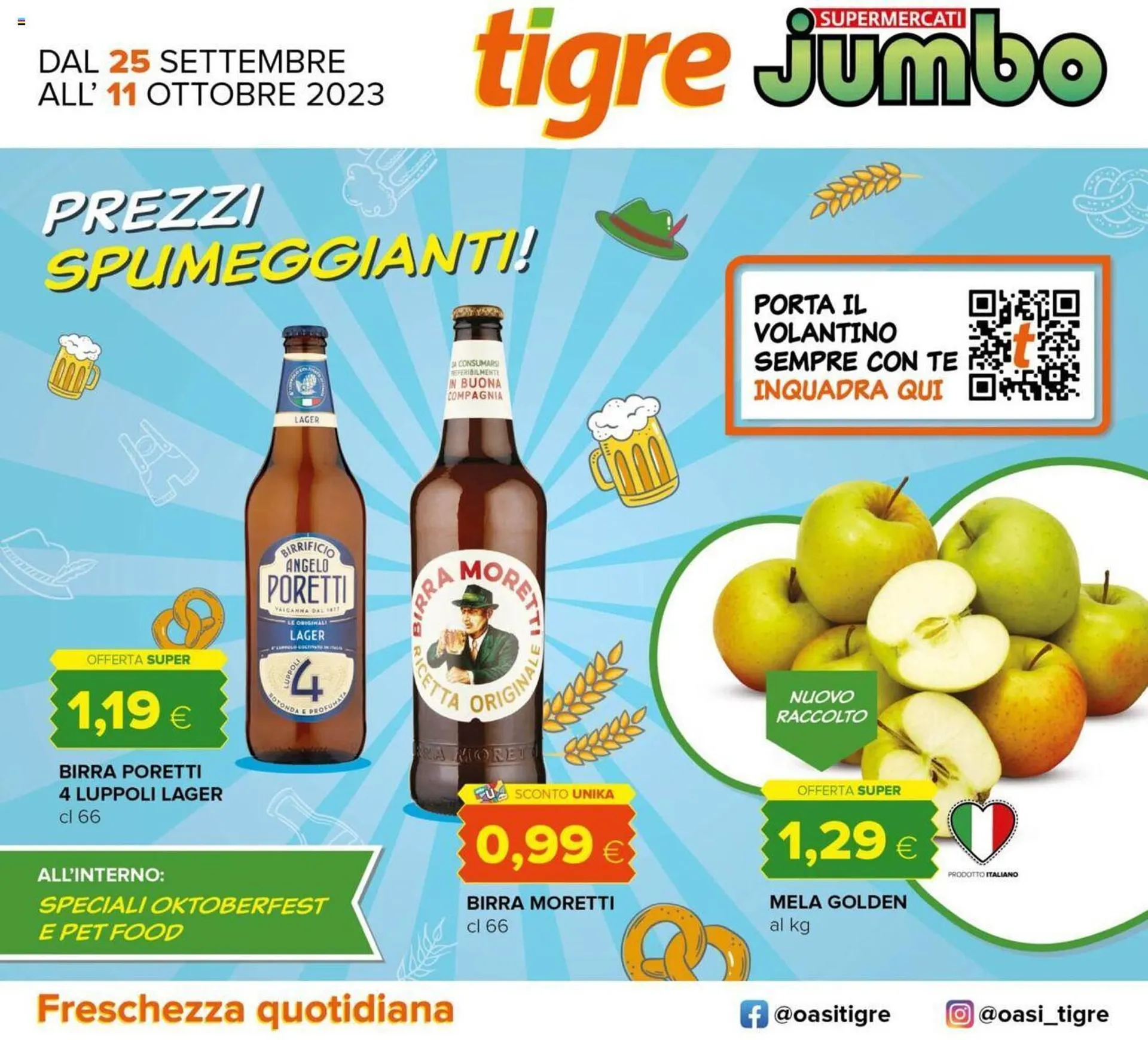 Volantino Oasi da 25 settembre a 11 ottobre di 2023 - Pagina del volantino 1