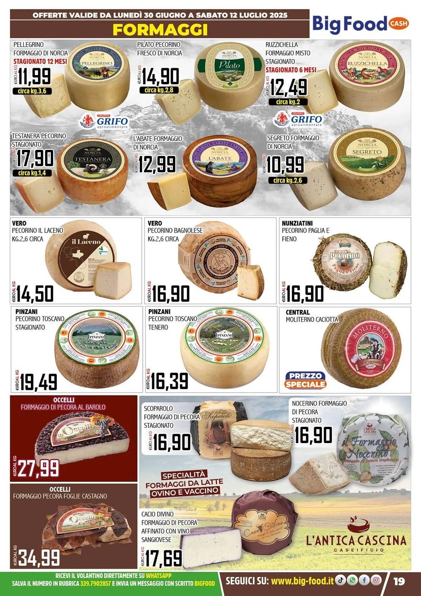 Volantino Big Food da 30 giugno a 12 luglio di 2025 - Pagina del volantino 19