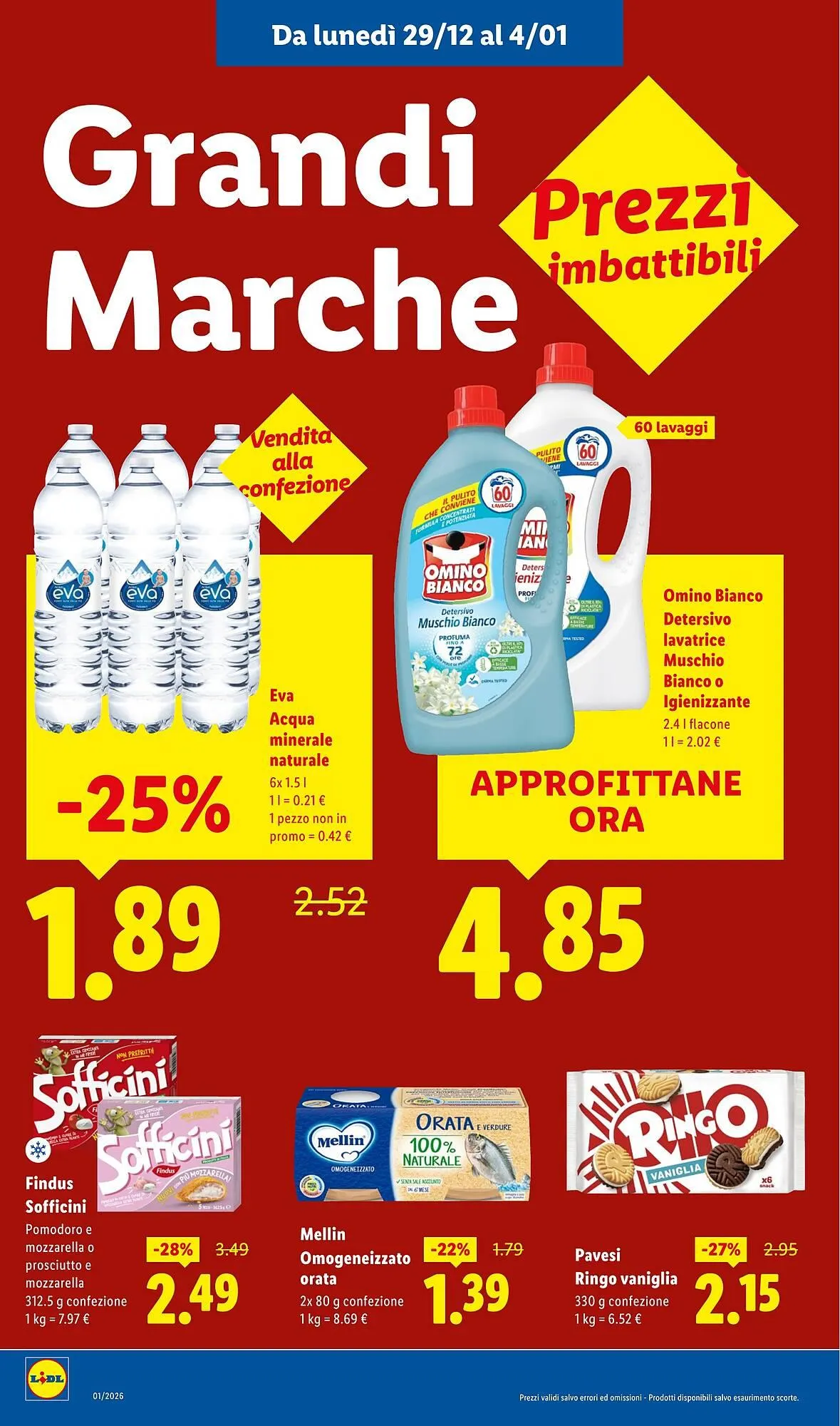 Volantino Lidl da 29 dicembre a 4 gennaio di 2026 - Pagina del volantino 12