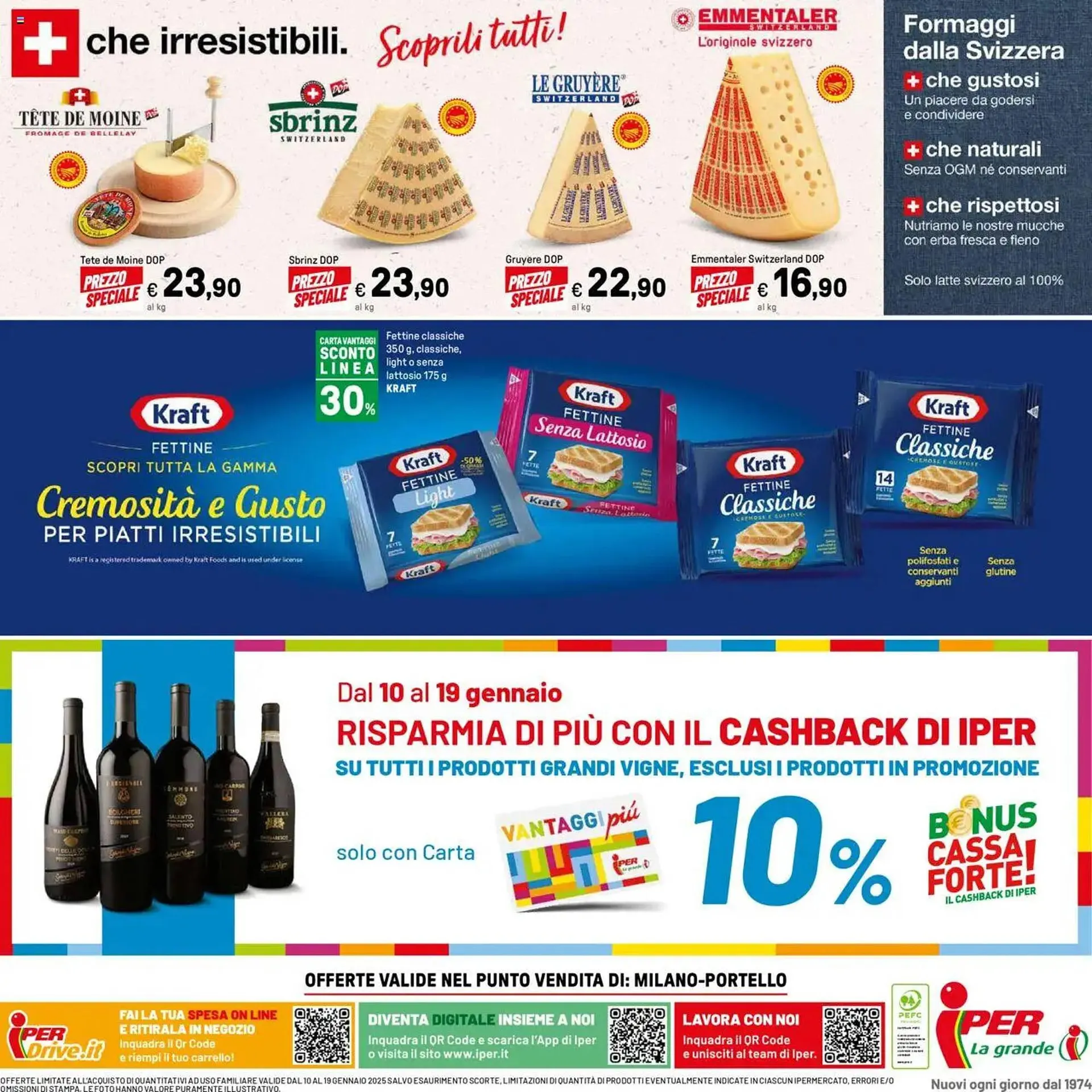 Volantino Iper La Grande da 10 gennaio a 19 gennaio di 2025 - Pagina del volantino 40