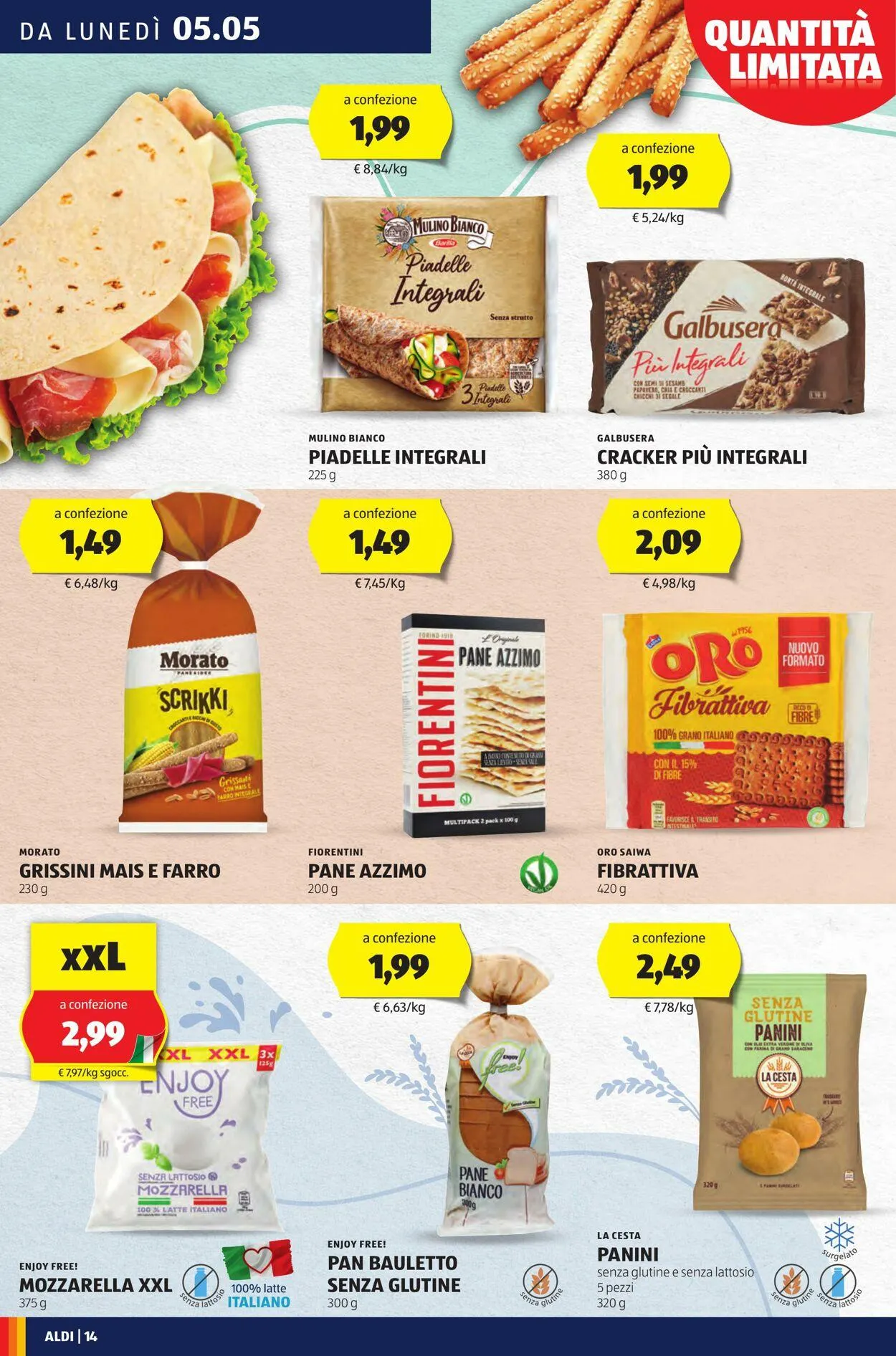 Aldi Volantino attuale da 5 maggio a 11 maggio di 2025 - Pagina del volantino 14