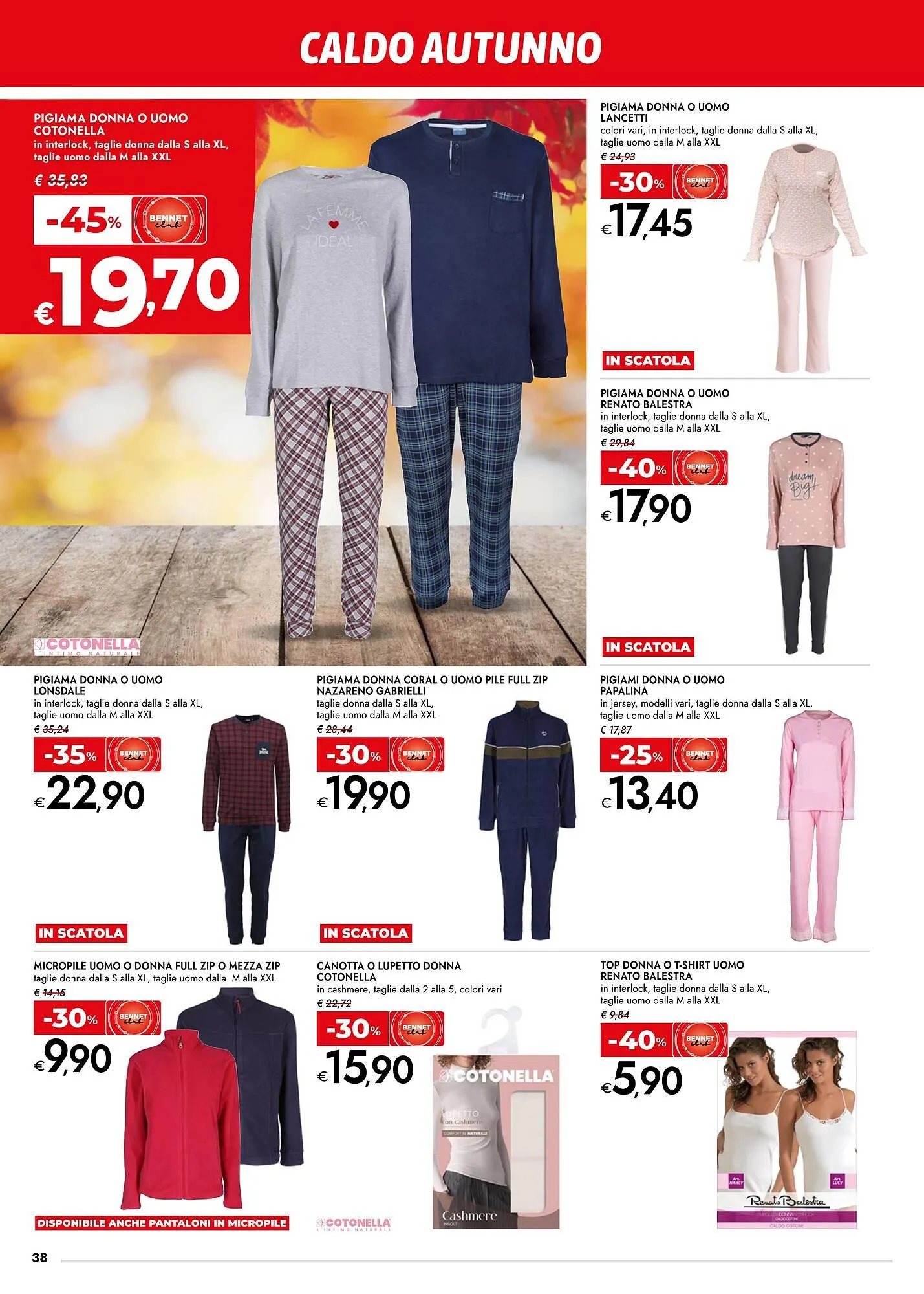 Volantino Bennet da 25 settembre a 8 ottobre di 2025 - Pagina del volantino 38