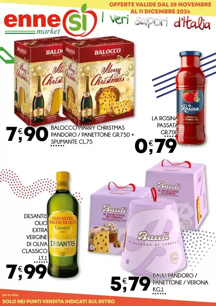 Veri sapori d'italia da 2 dicembre a 11 dicembre di 2024 - Pagina del volantino 1