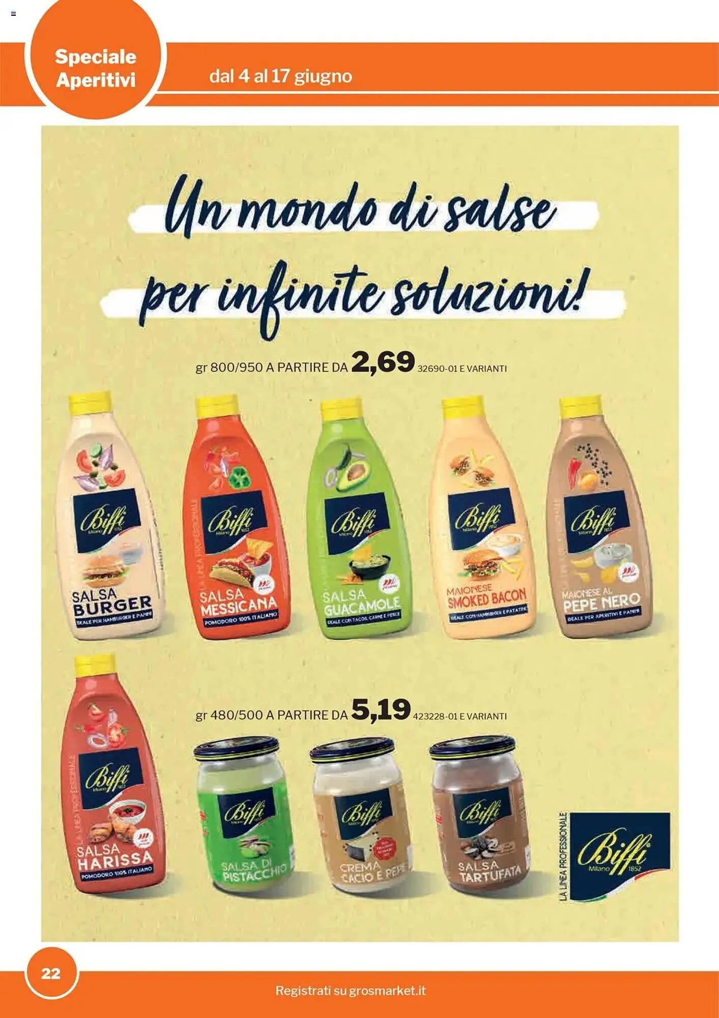 Volantino GrosMarket da 4 giugno a 17 giugno di 2025 - Pagina del volantino 22