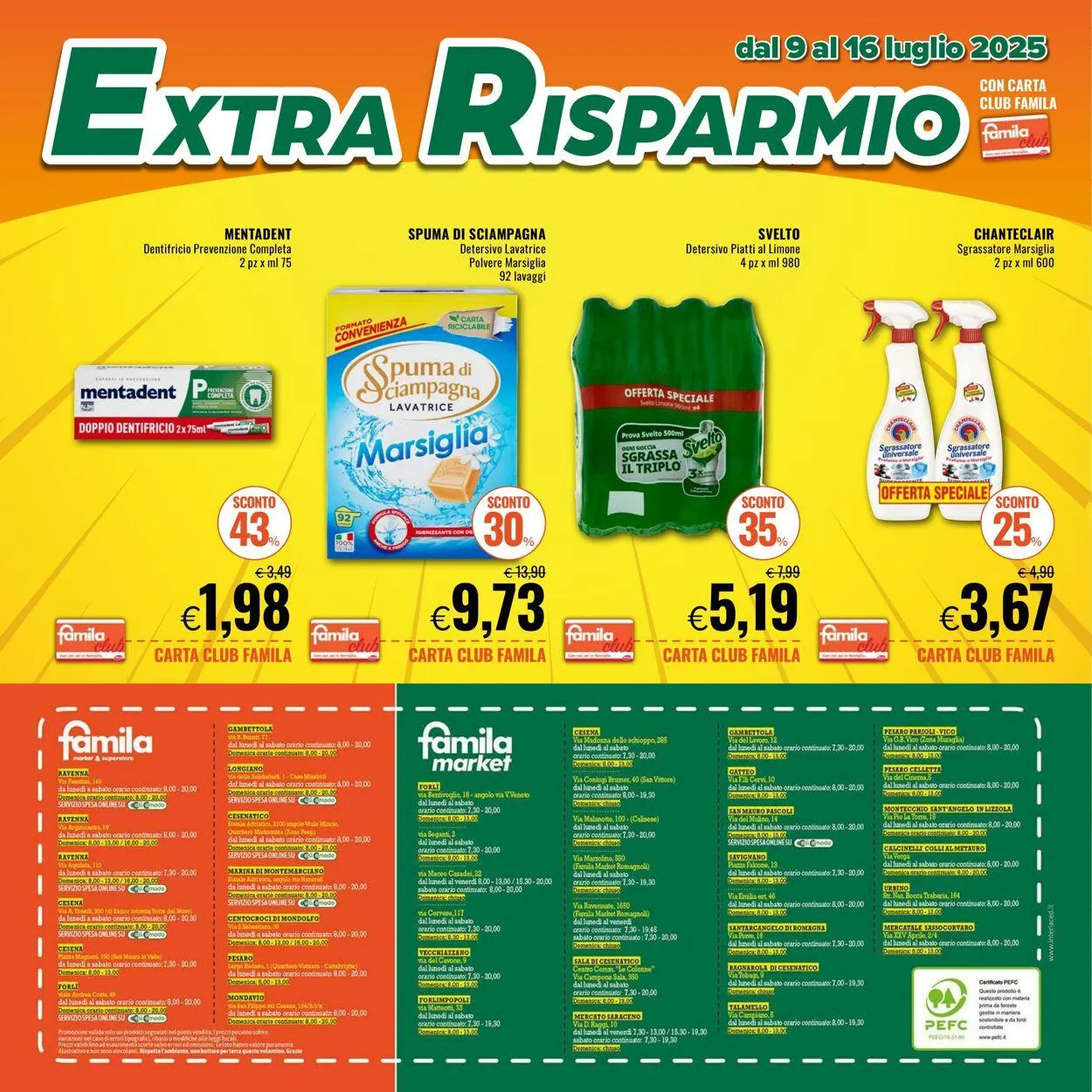 Famila Volantino attuale da 9 luglio a 16 luglio di 2025 - Pagina del volantino 4