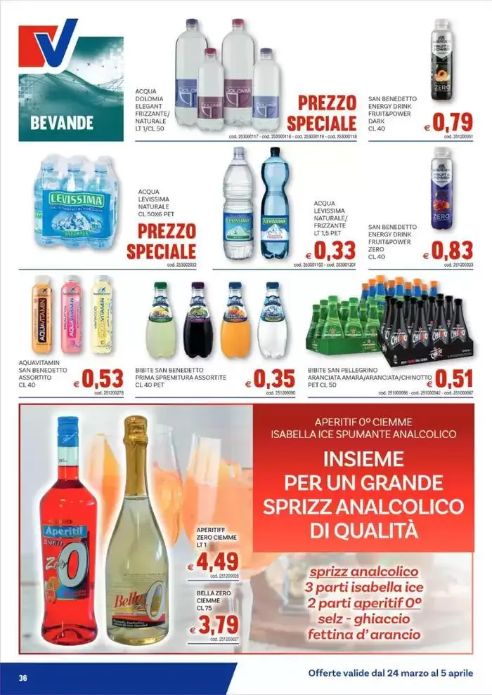 Guida alle offerte da 24 marzo a 5 aprile di 2025 - Pagina del volantino 36