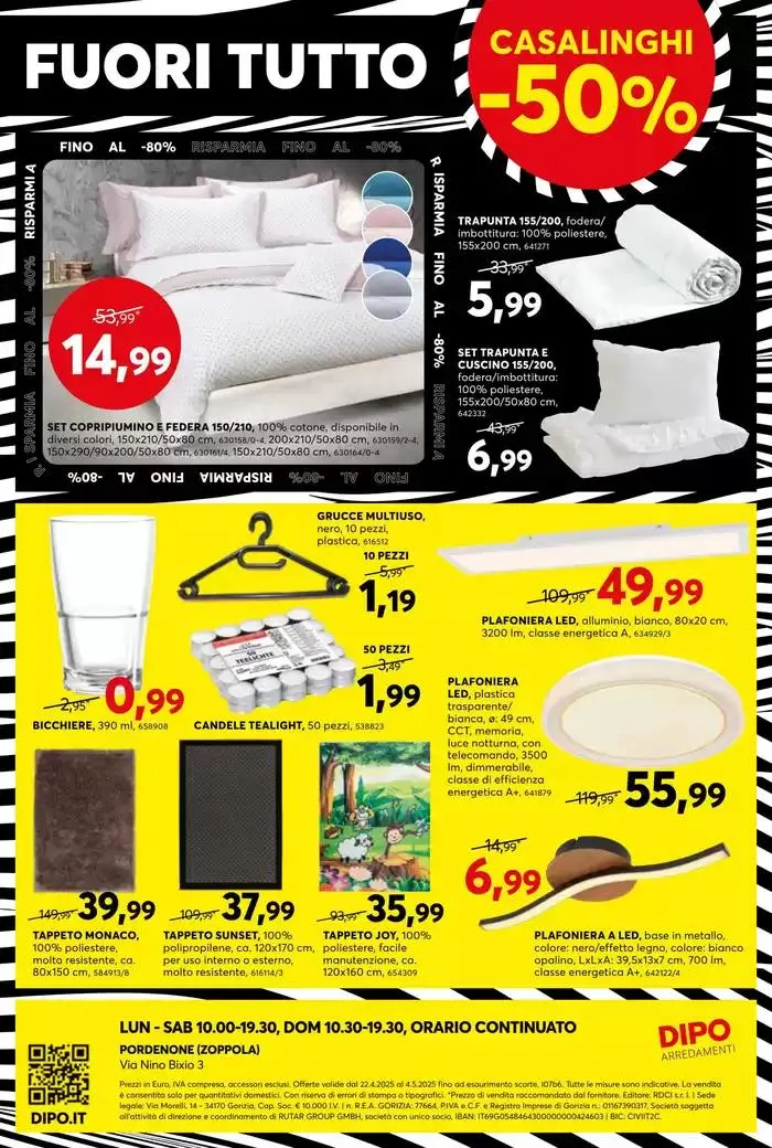 Svendita totale da 23 aprile a 4 maggio di 2025 - Pagina del volantino 16