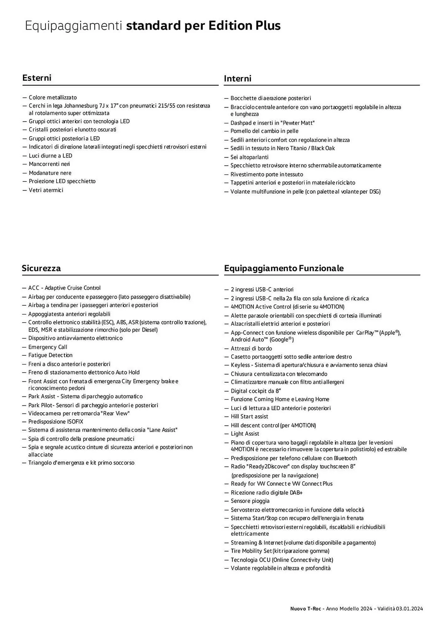Volantino Volkswagen da 6 febbraio a 31 dicembre di 2024 - Pagina del volantino 76