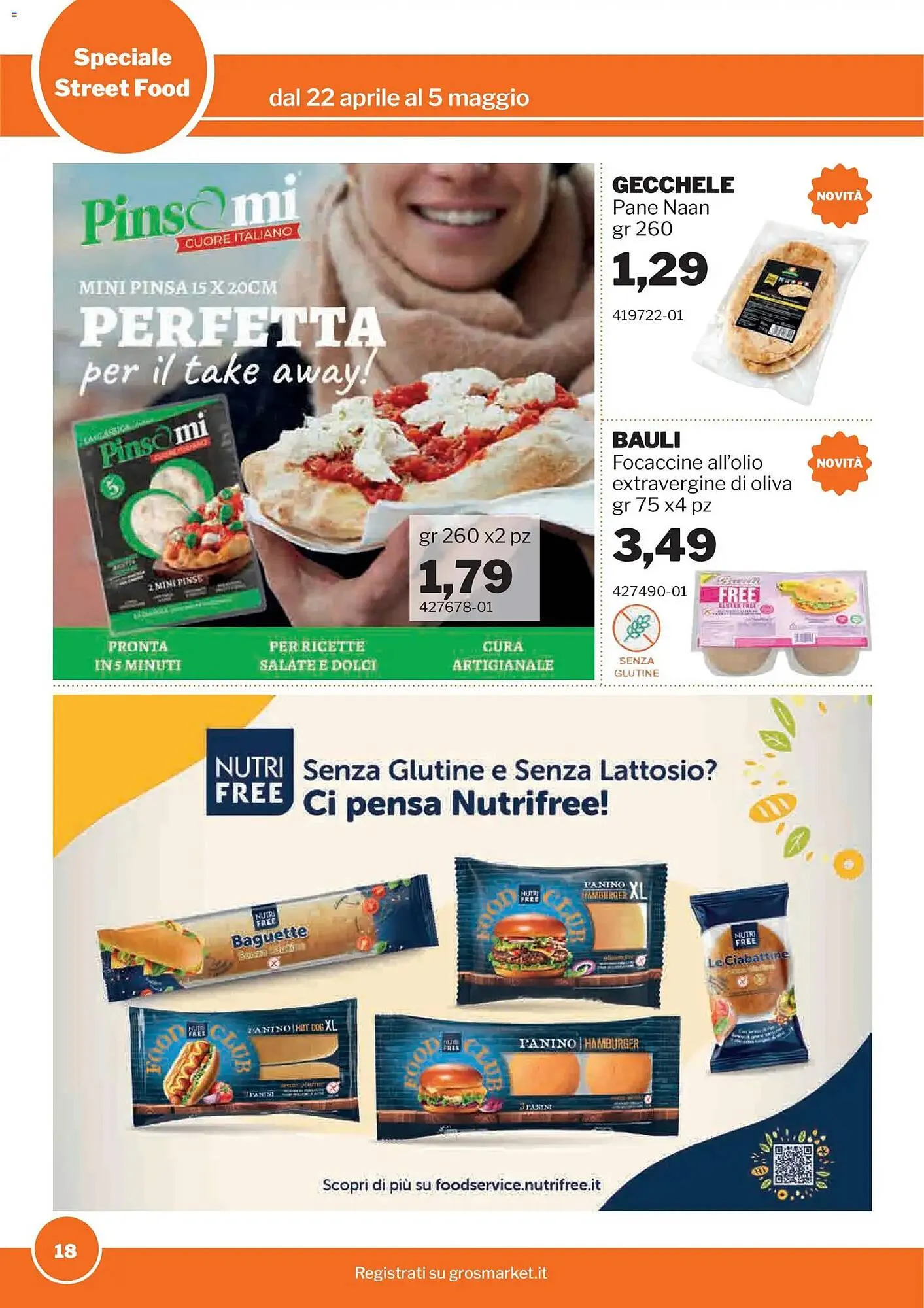 Volantino GrosMarket da 22 aprile a 5 maggio di 2026 - Pagina del volantino 18