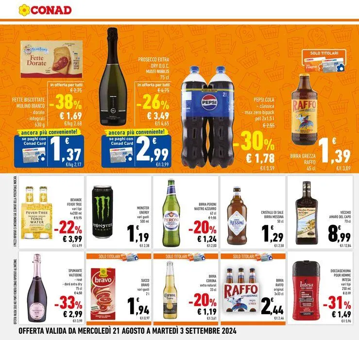 Estate metà prezzo da 21 agosto a 3 settembre di 2024 - Pagina del volantino 10