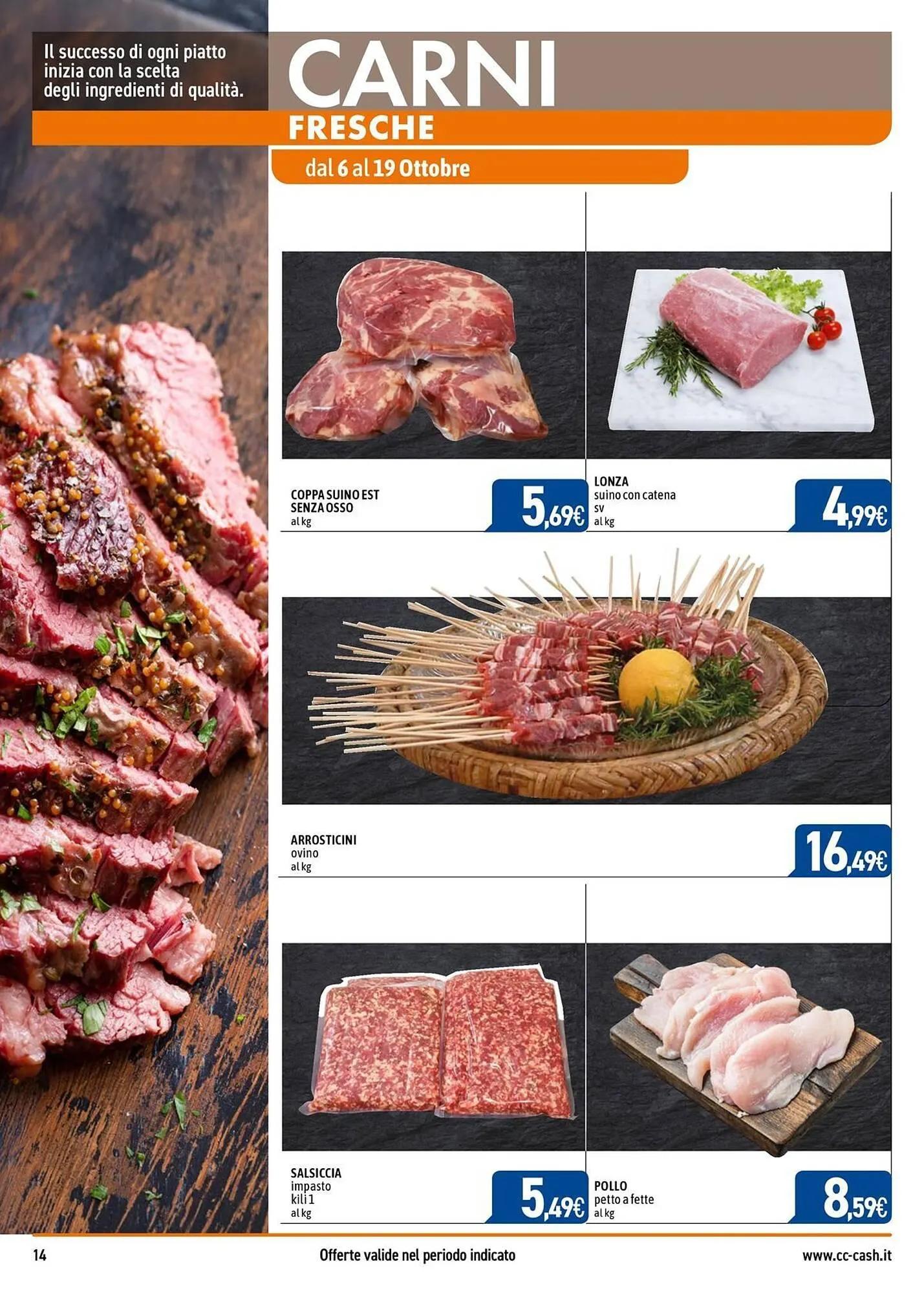 Volantino C+C Italmarket da 6 ottobre a 2 novembre di 2025 - Pagina del volantino 14