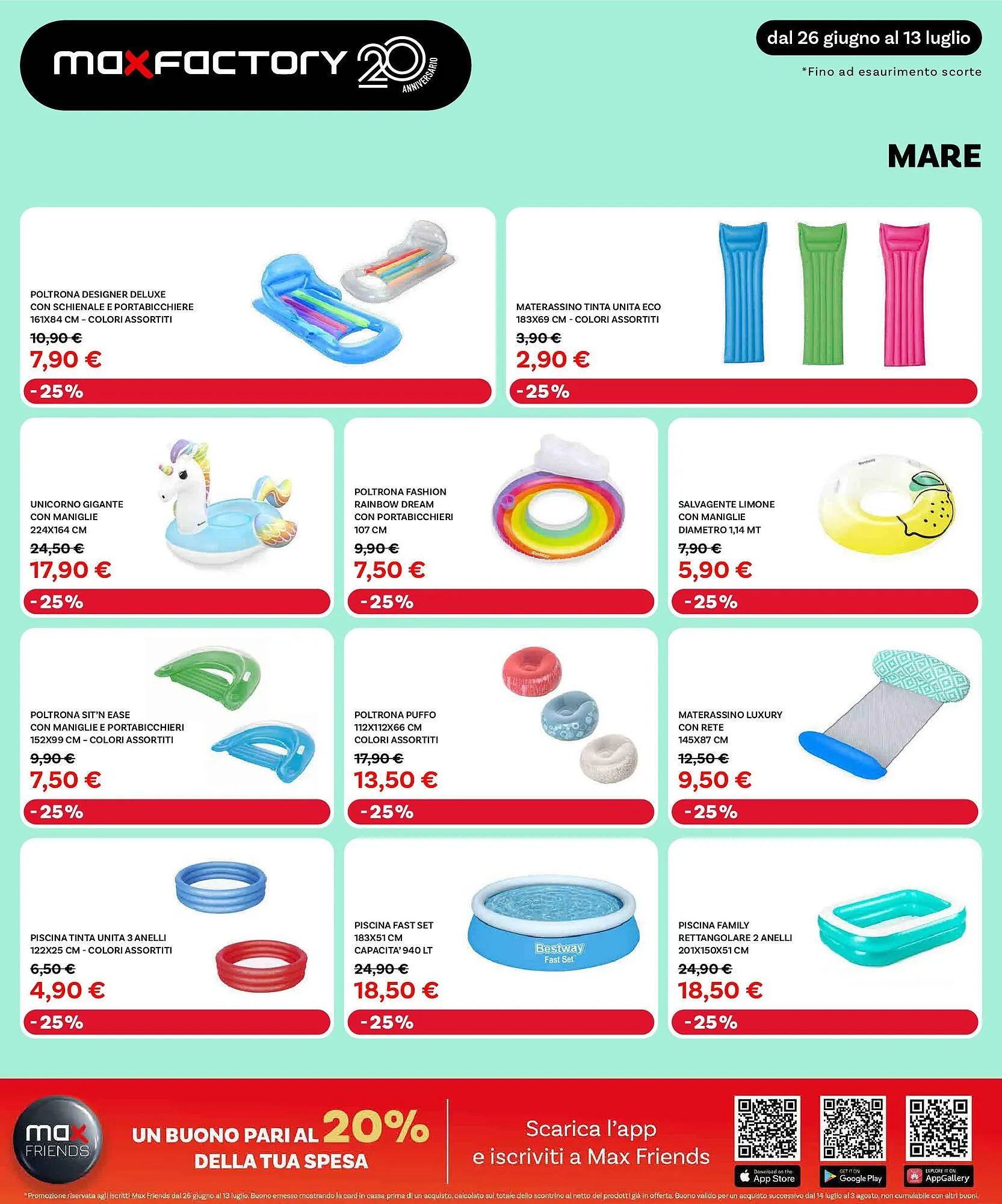 Volantino Max Factory da 25 giugno a 11 luglio di 2025 - Pagina del volantino 34