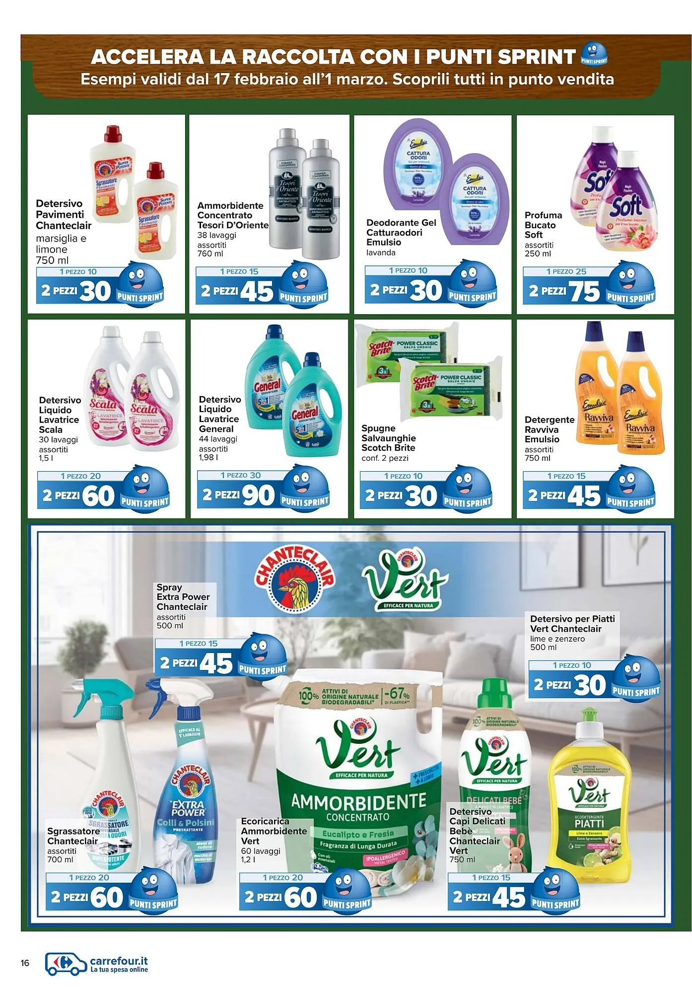 Volantino Carrefour da 17 febbraio a 1 marzo di 2026 - Pagina del volantino 16