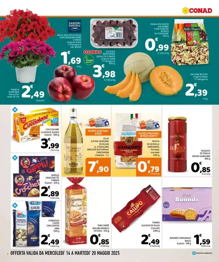 Convenienza Più da 14 maggio a 20 maggio di 2025 - Pagina del volantino 2