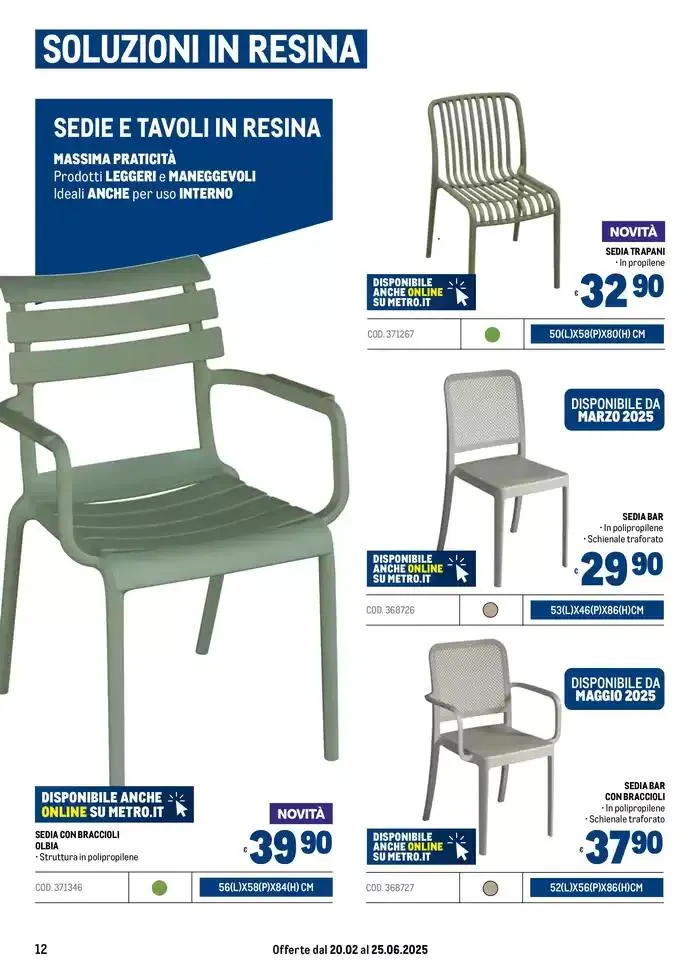 Arredo Esterno da 20 febbraio a 25 giugno di 2025 - Pagina del volantino 12