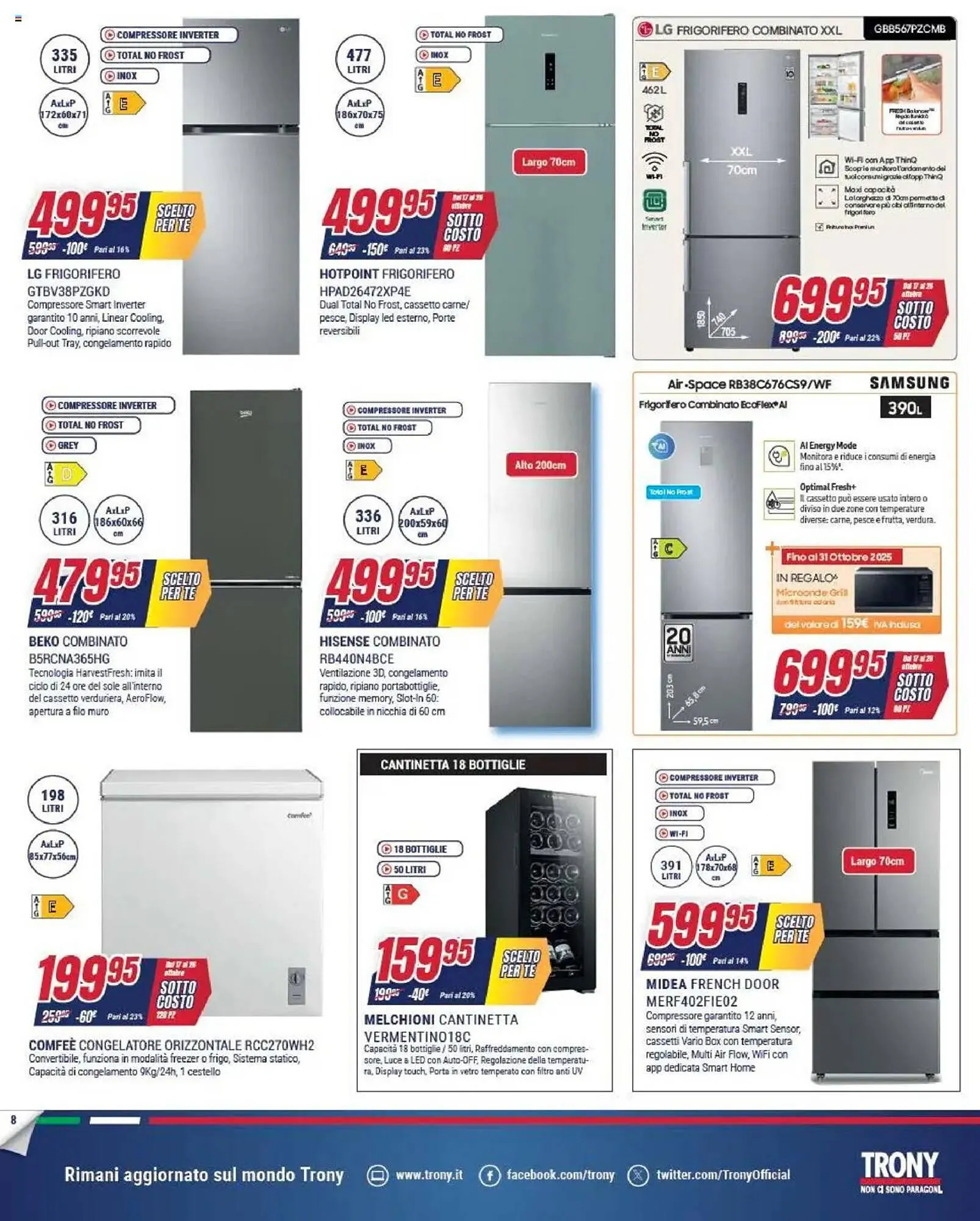 Volantino Trony da 17 ottobre a 29 ottobre di 2025 - Pagina del volantino 8