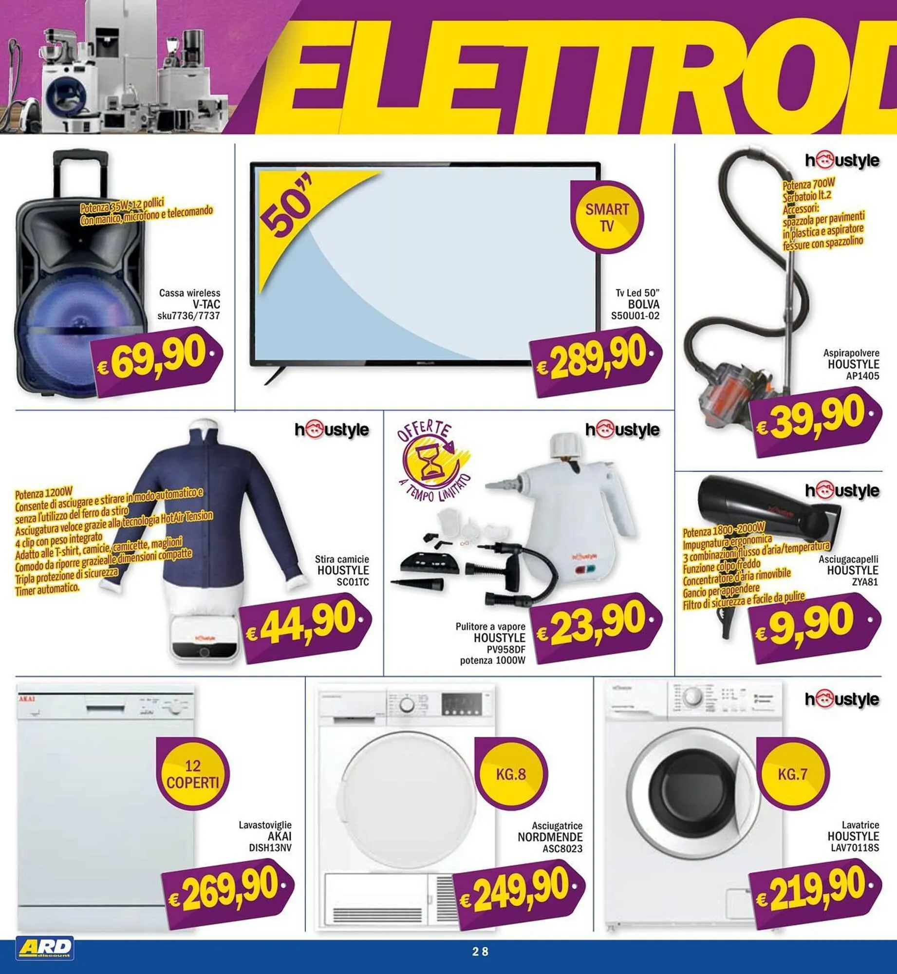 Volantino Ard Discount da 4 dicembre a 13 dicembre di 2023 - Pagina del volantino 28