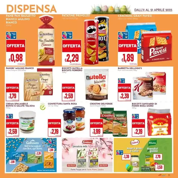 Buona Pasqua da 11 aprile a 21 aprile di 2025 - Pagina del volantino 21