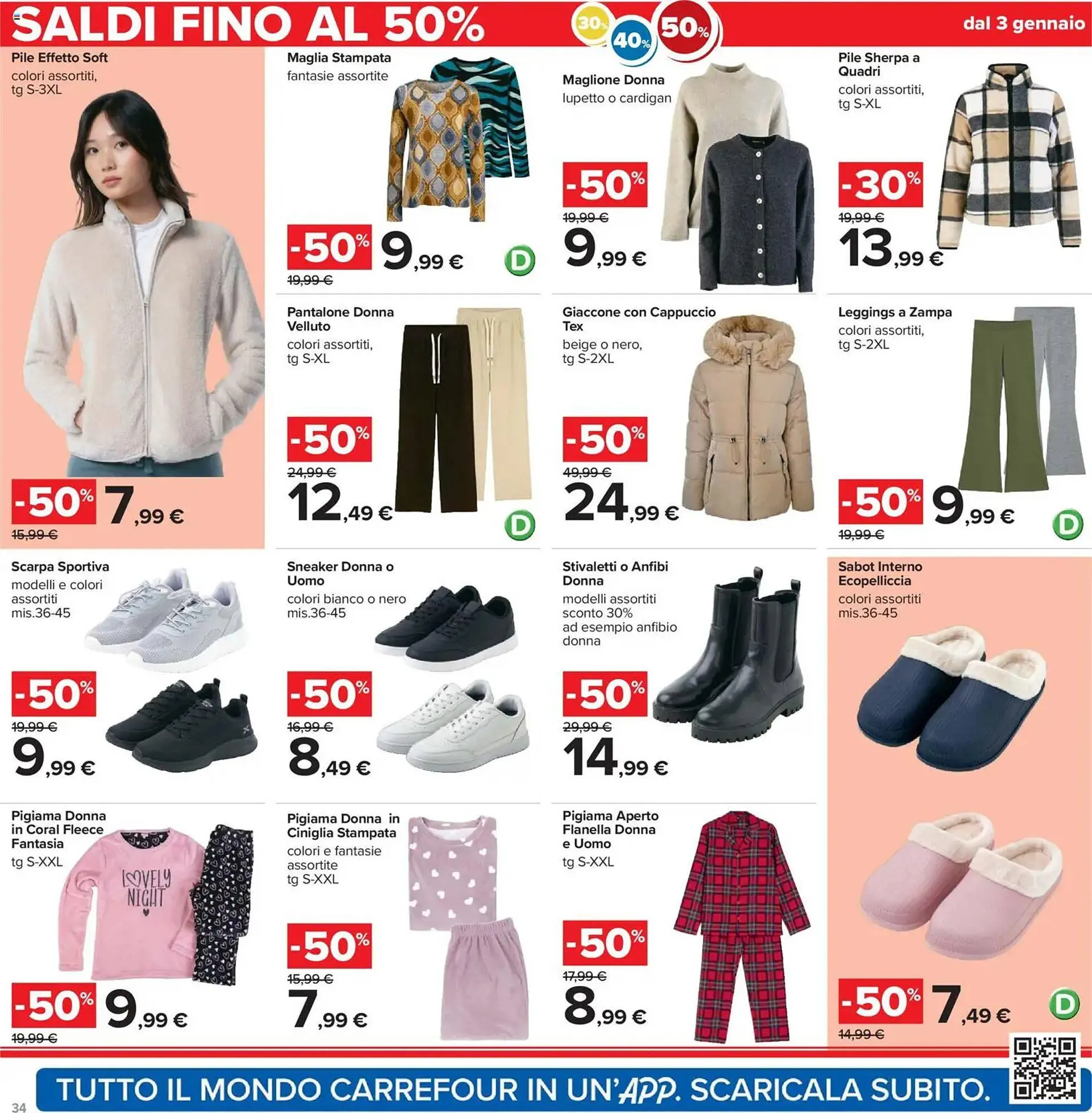 Volantino Carrefour da 2 gennaio a 14 gennaio di 2026 - Pagina del volantino 34