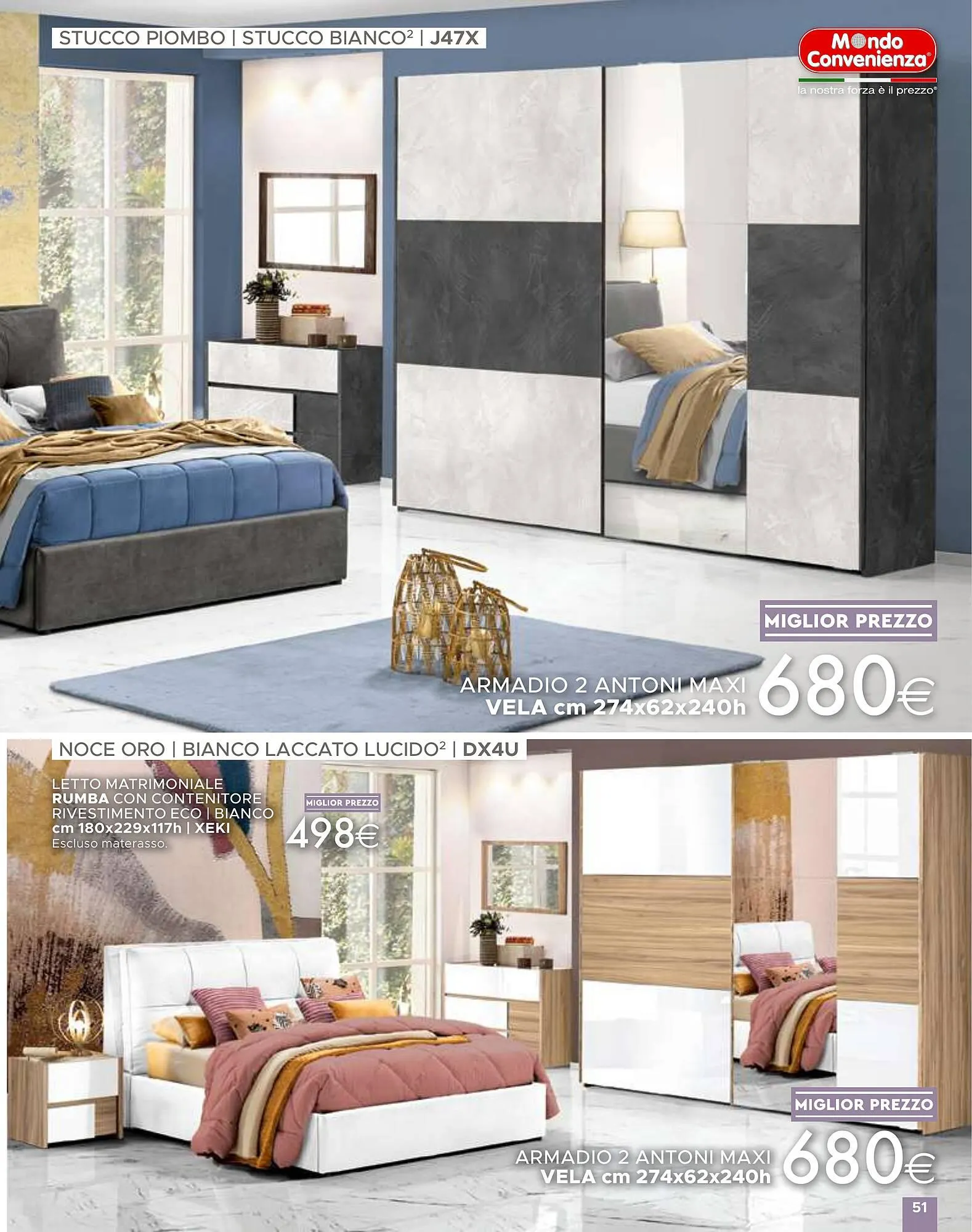 Volantino Mondo Convenienza da 1 aprile a 1 settembre di 2024 - Pagina del volantino 51