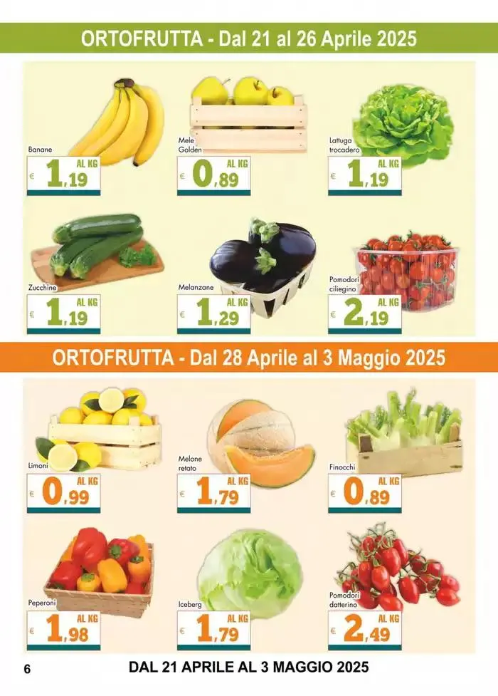 Speciale fast food da 22 aprile a 3 maggio di 2025 - Pagina del volantino 6