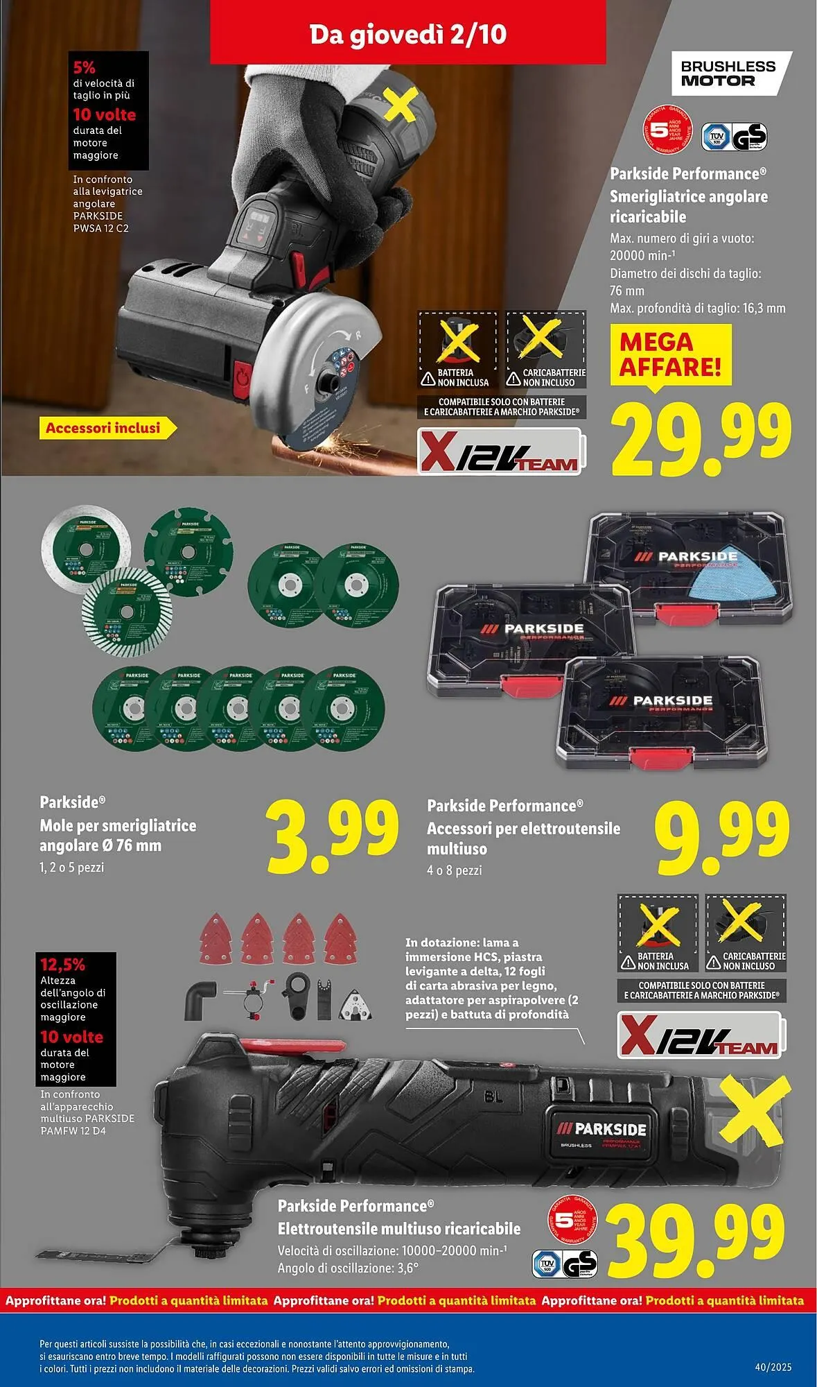 Volantino Lidl da 29 settembre a 5 ottobre di 2025 - Pagina del volantino 47