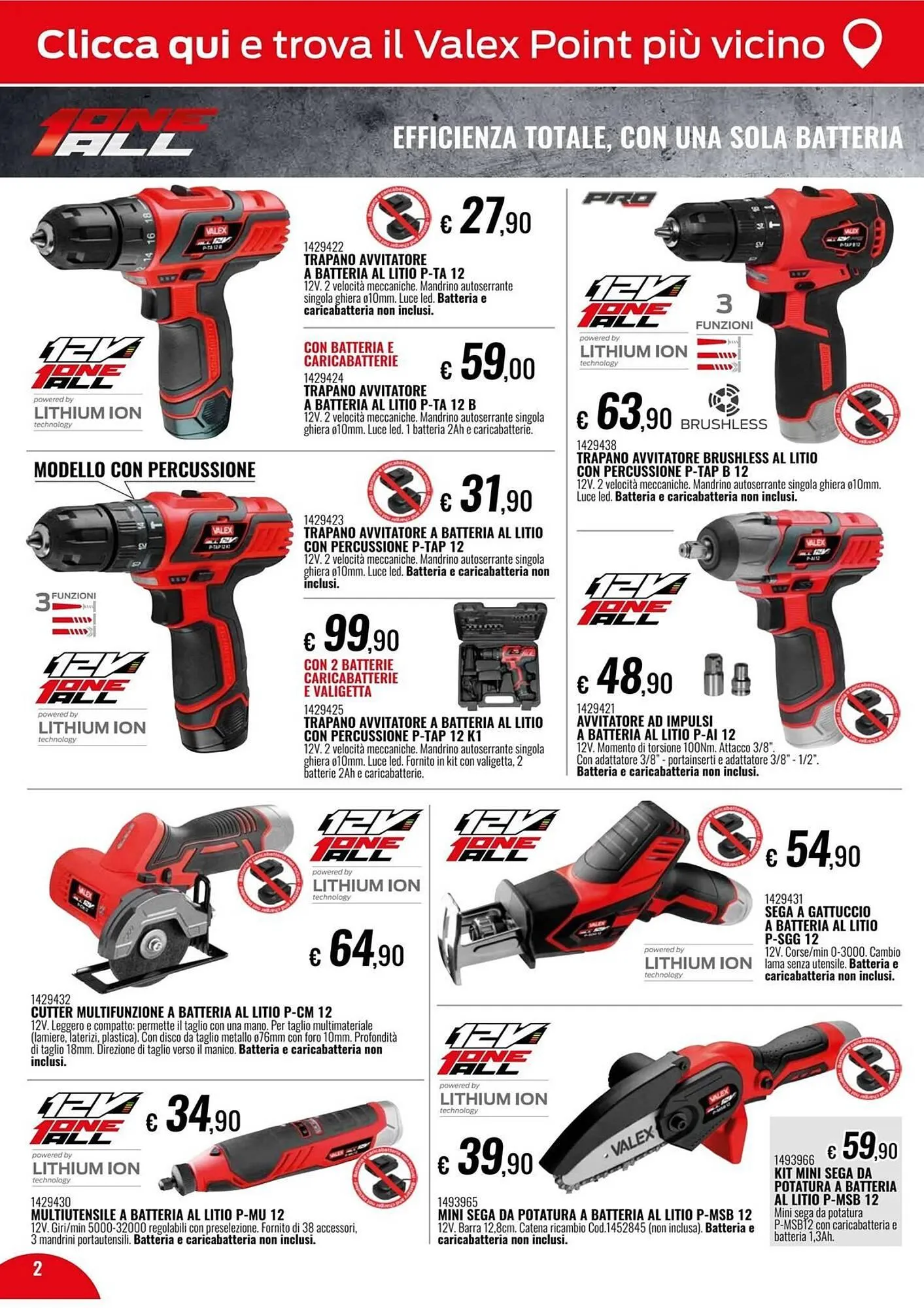 Volantino Valex da 13 gennaio a 22 marzo di 2026 - Pagina del volantino 2