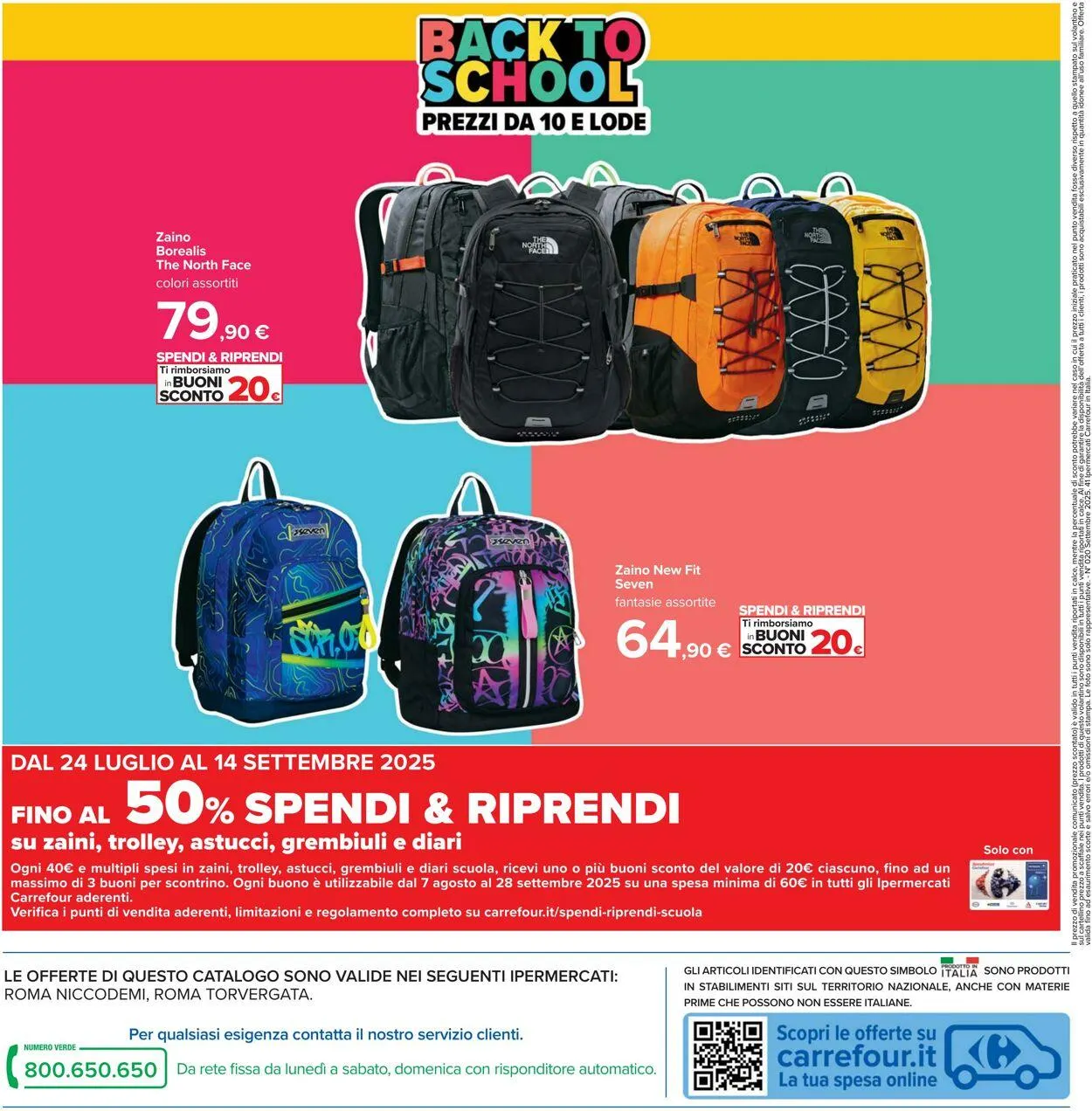 Carrefour Volantino attuale da 5 settembre a 14 settembre di 2025 - Pagina del volantino 44