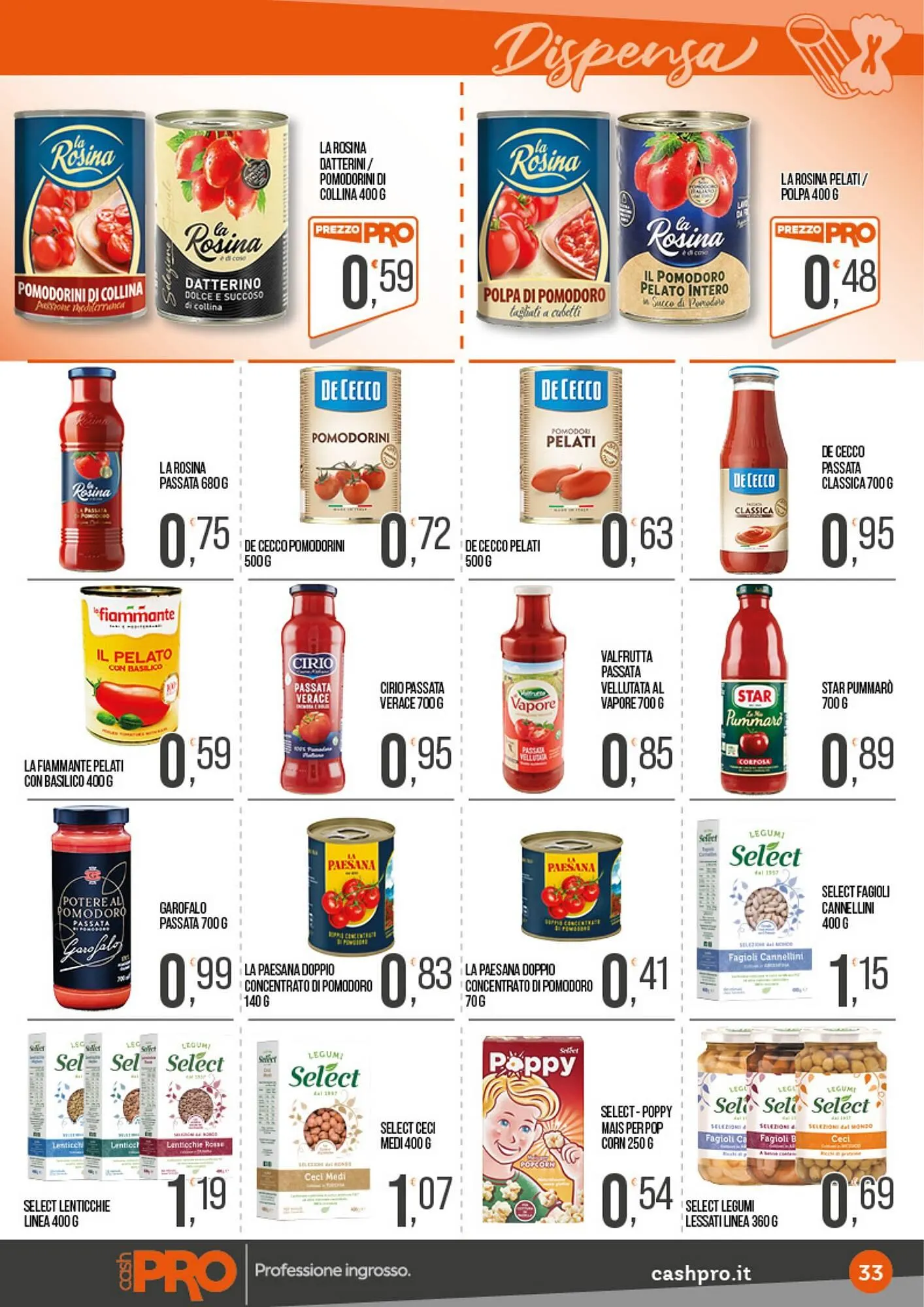 Volantino Cash pro da 24 marzo a 6 aprile di 2025 - Pagina del volantino 33